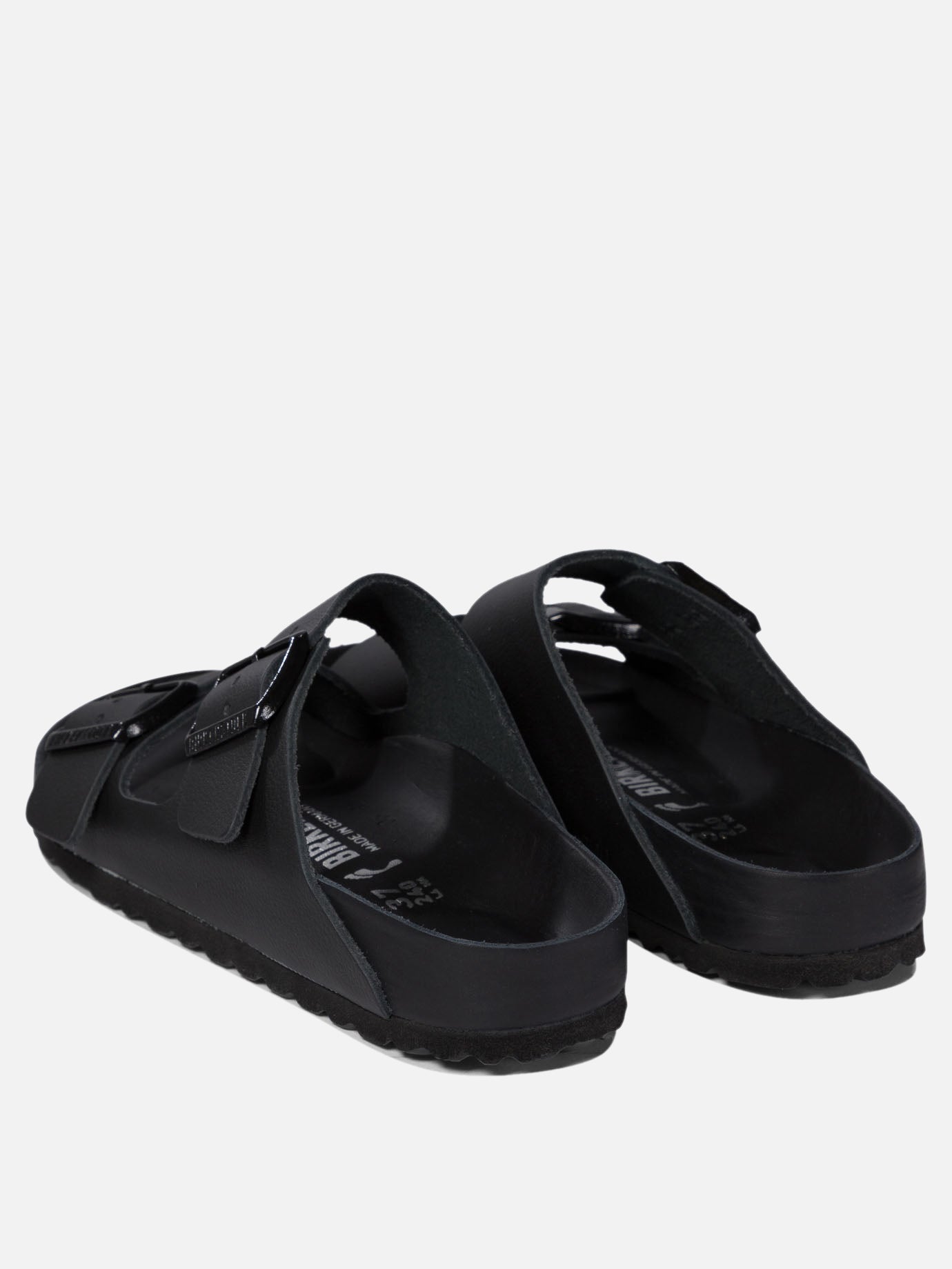 Flat sandals 100% leather - 100% eva  Black - Birkenstock Women | PDP | VIETTI Online Store | thumbnail_4