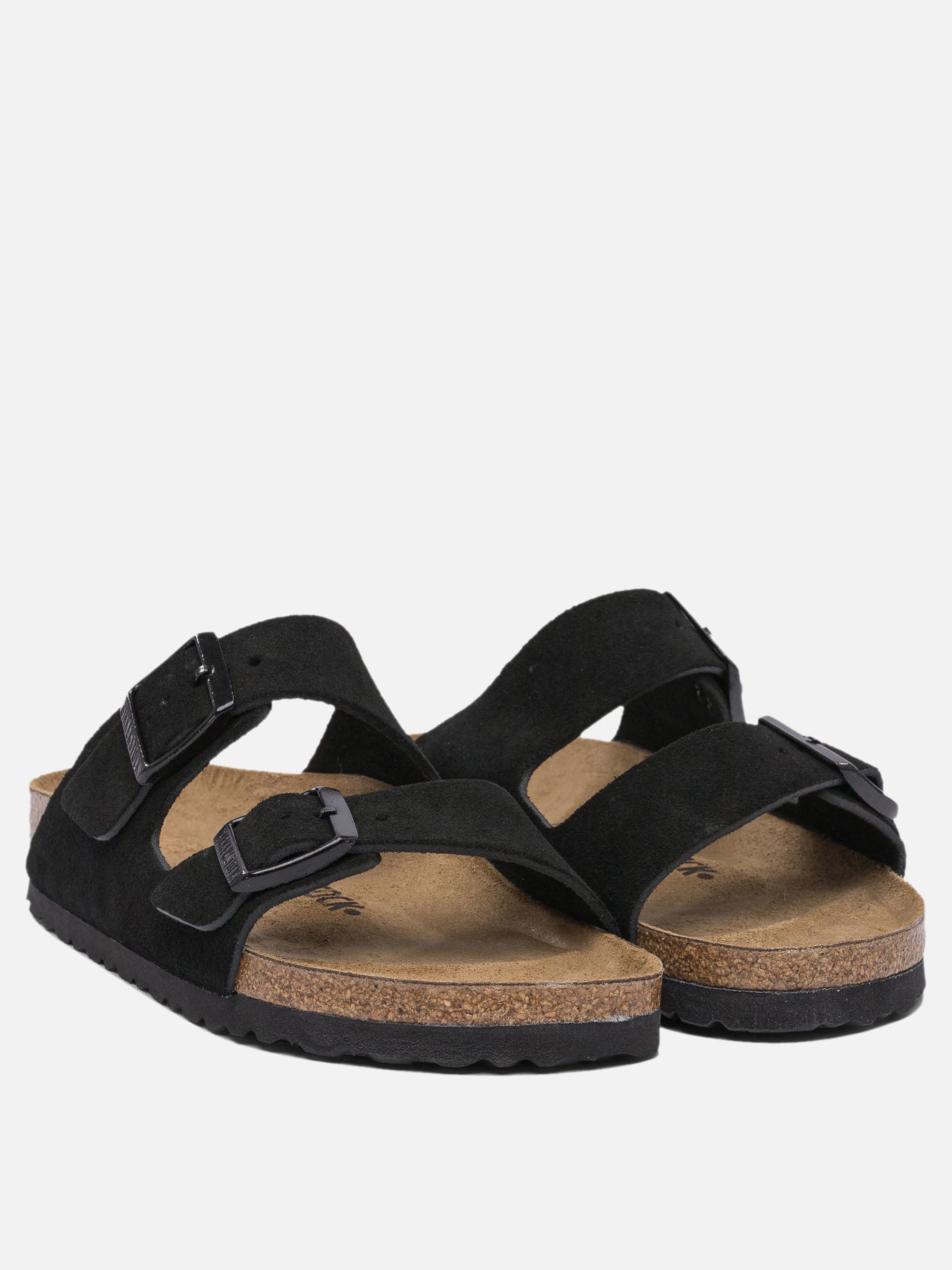 Flat sandals 100% suede - 100% rubber  Black - Birkenstock Women | PDP | VIETTI Online Store | Zoom-Modal_2
