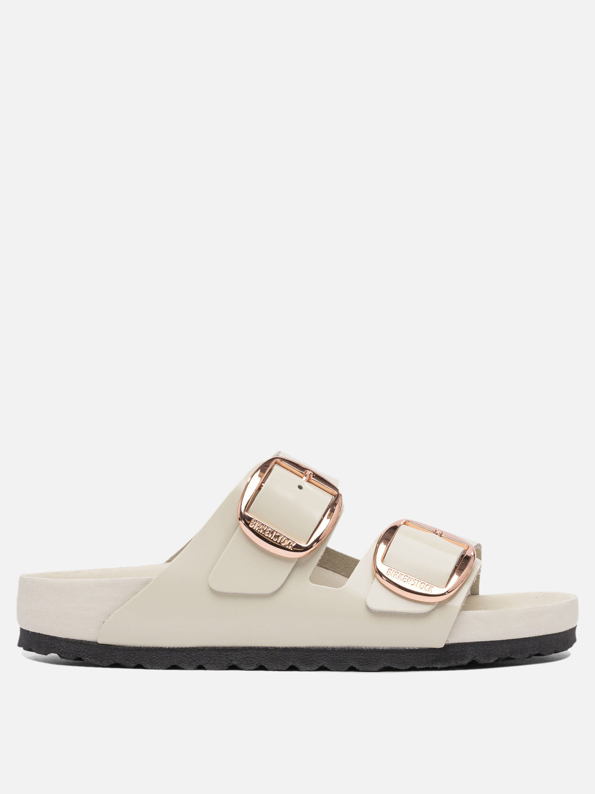 Birkenstock "Arizona Big Buckle" low sandals Beige