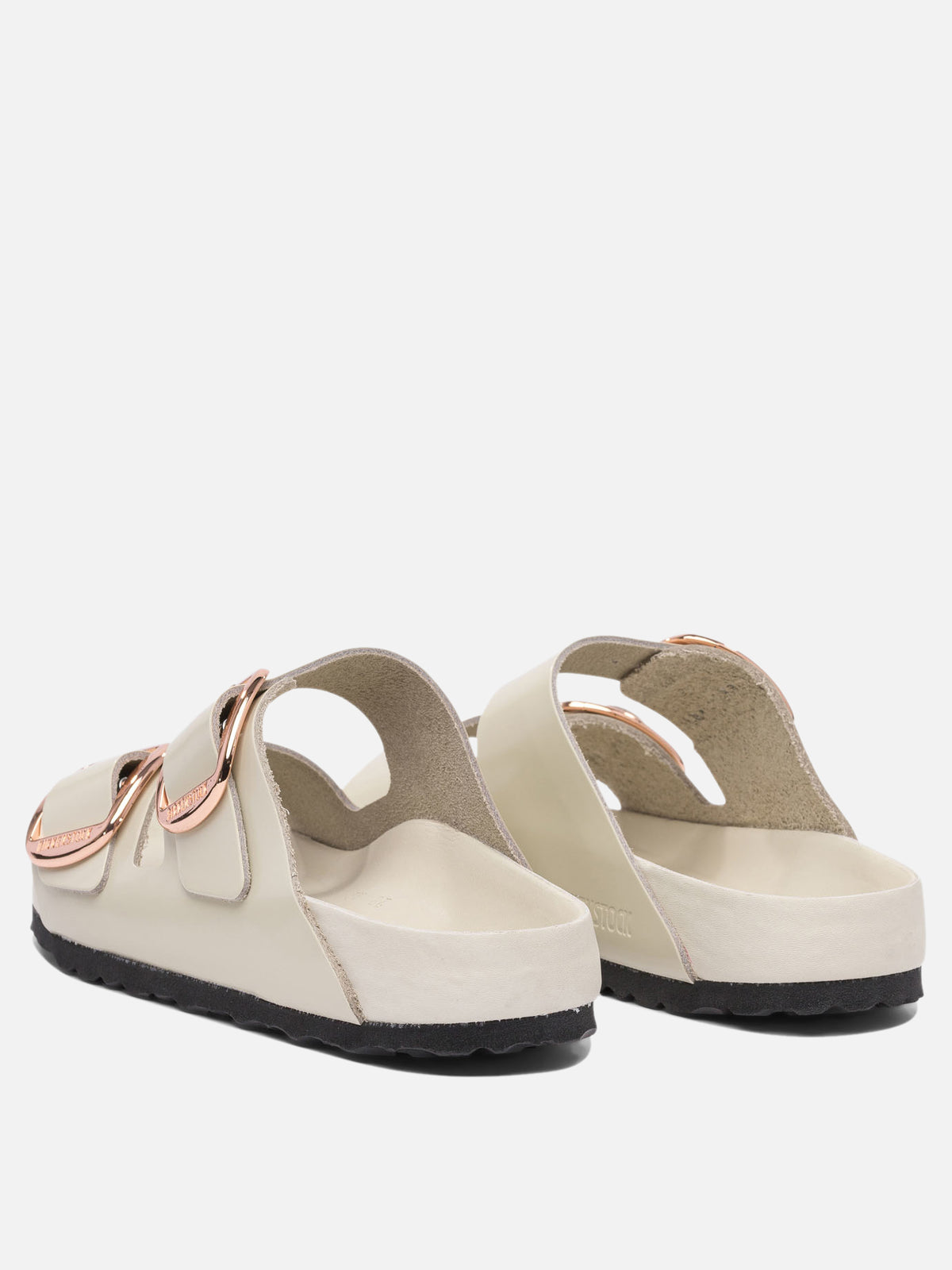 Birkenstock "Arizona Big Buckle" low sandals Beige
