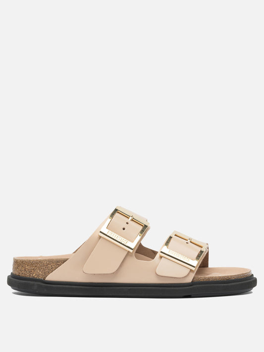 Sandali bassi 100% leather - 100% eva  Beige - Birkenstock Donna | PLP | VIETTI Online Store 
