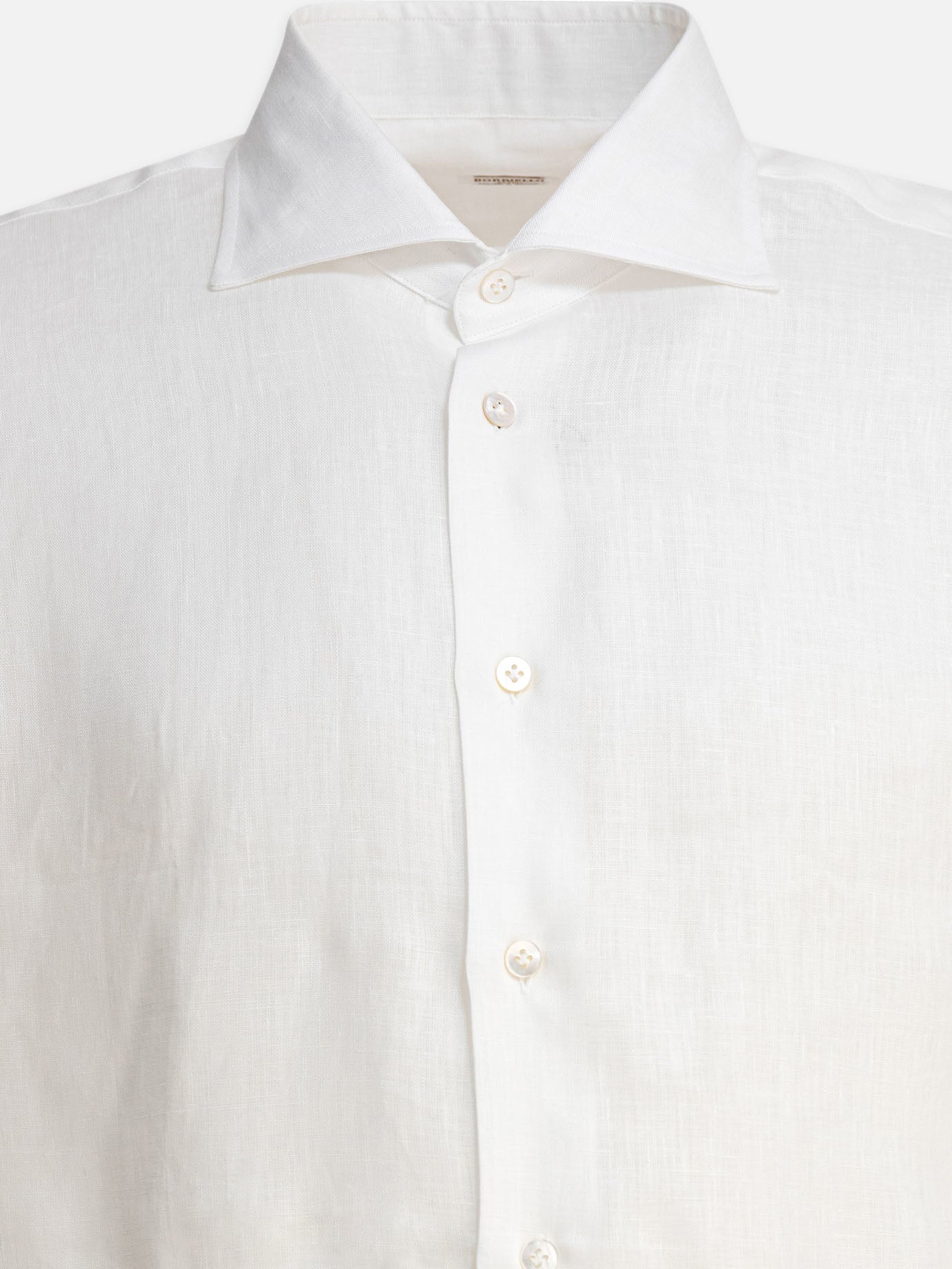 Camicie casual Solid colour  Bianco - Borriello Uomo | PDP | VIETTI Online Store | Zoom-Modal_3
