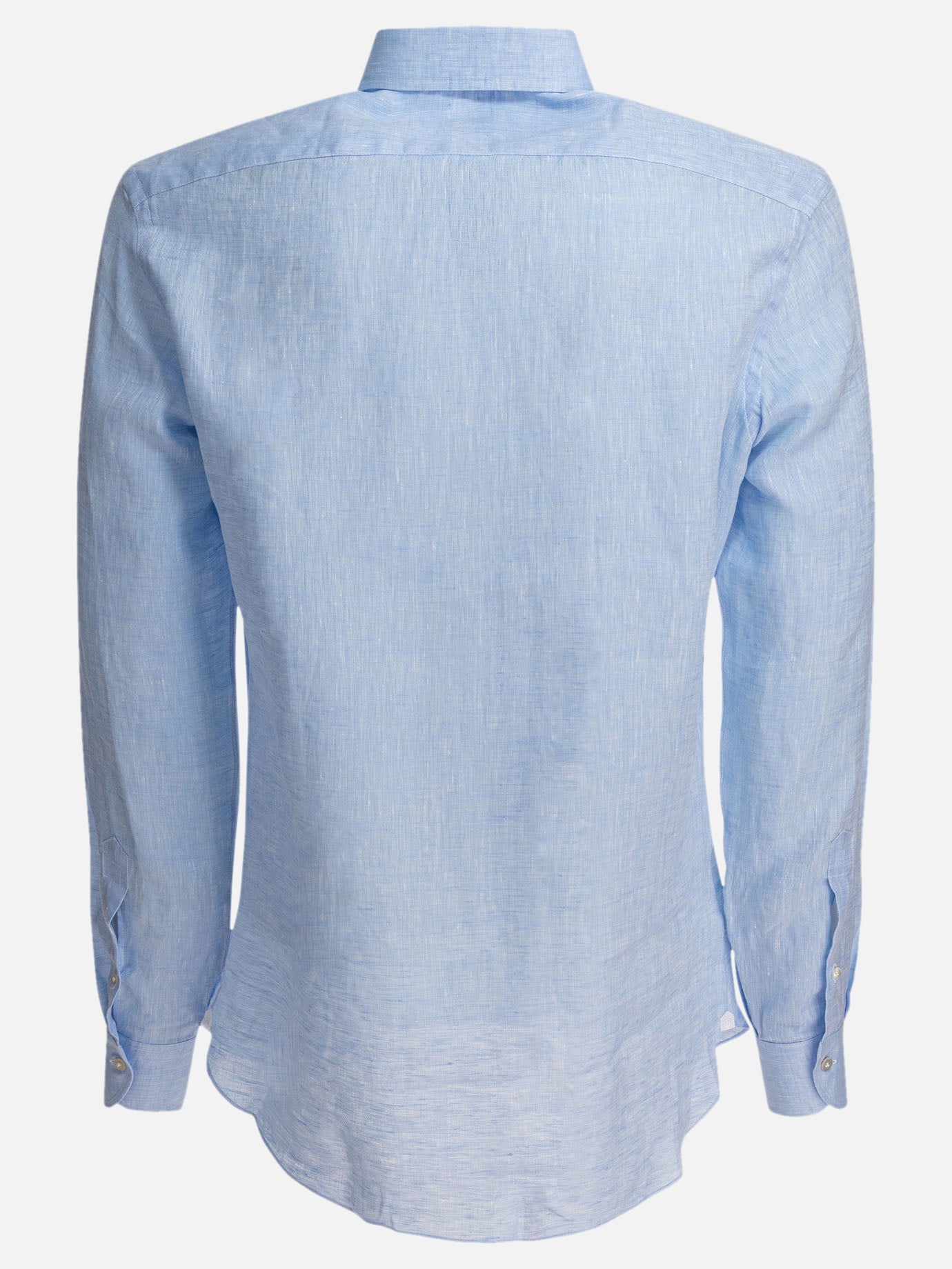 Camicie casual Solid colour  Azzurro - Borriello Uomo | PDP | VIETTI Online Store | thumbnail_2