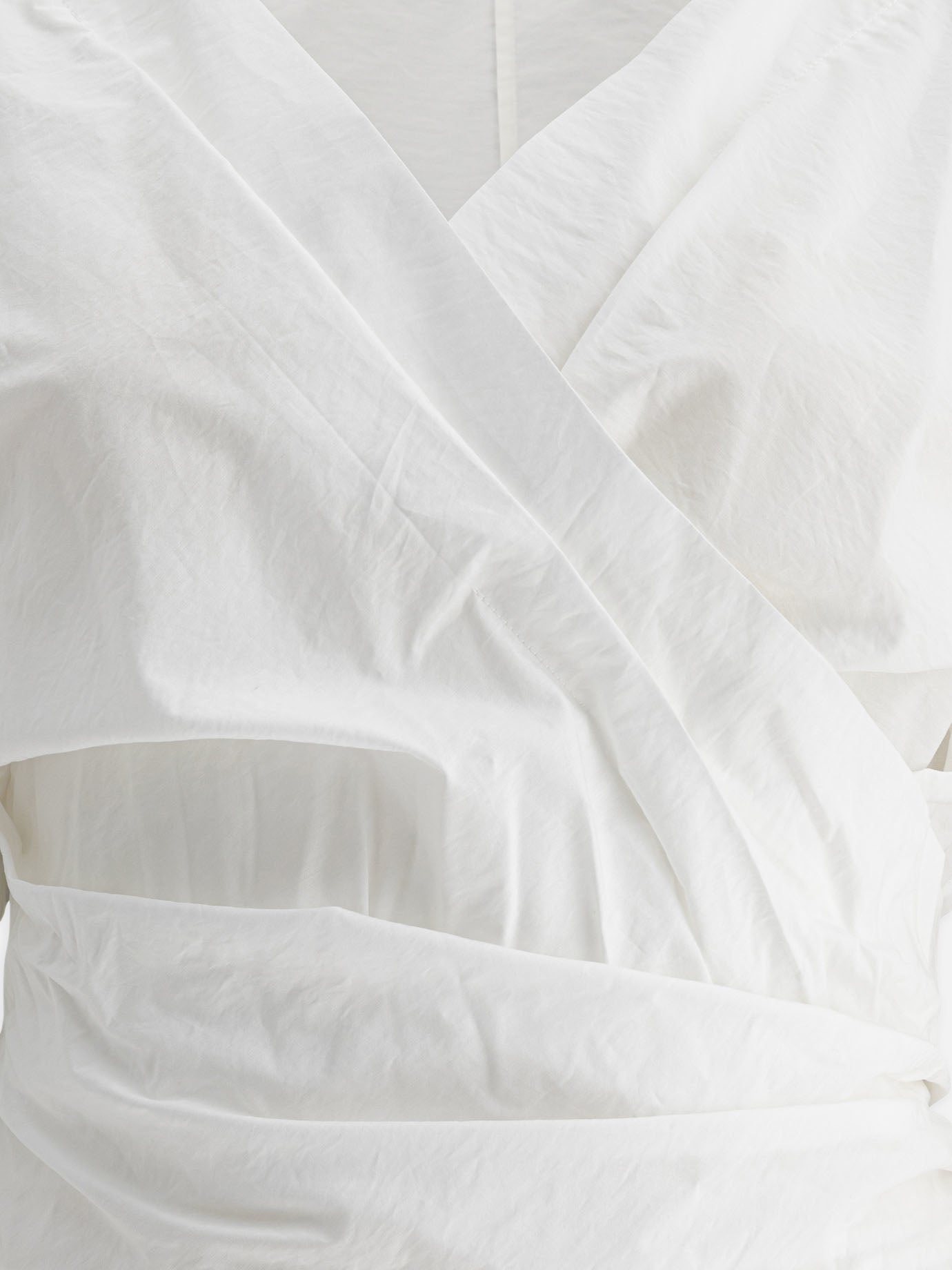 Crop tops Solid colour  White - Brunello Cucinelli Women | PDP | VIETTI Online Store | thumbnail_3