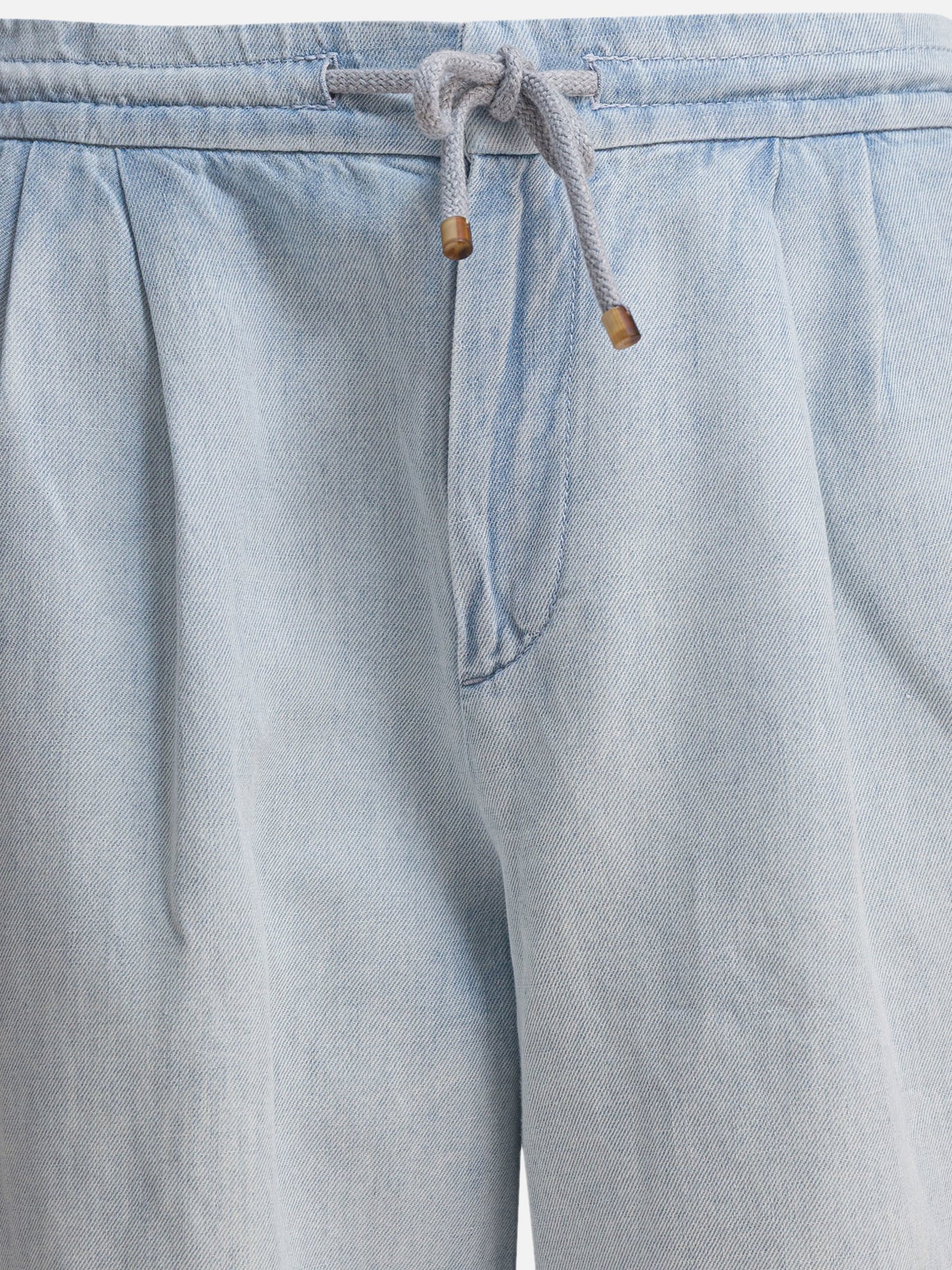 Pantaloni casual Denim  Azzurro - Brunello Cucinelli Uomo | PDP | VIETTI Online Store | Zoom-Modal_3
