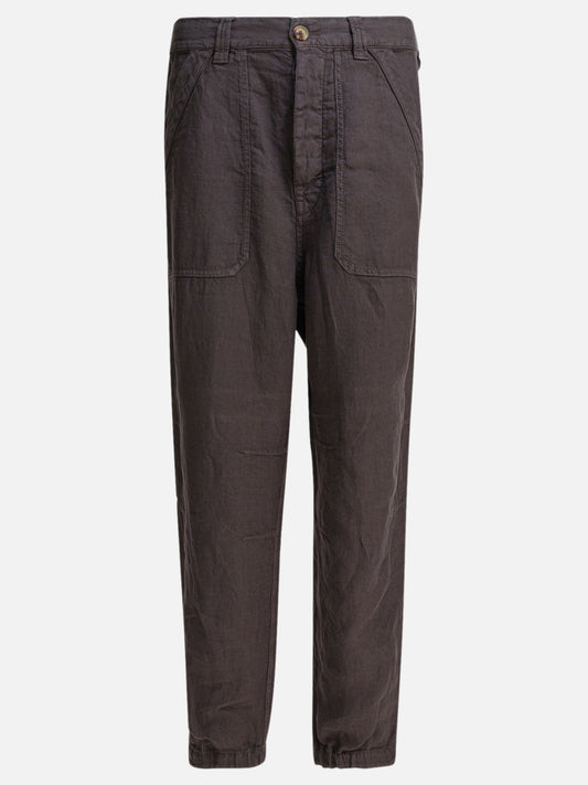 Pantaloni casual Solid colour  Marrone - Brunello Cucinelli Uomo | PLP | VIETTI Online Store 

