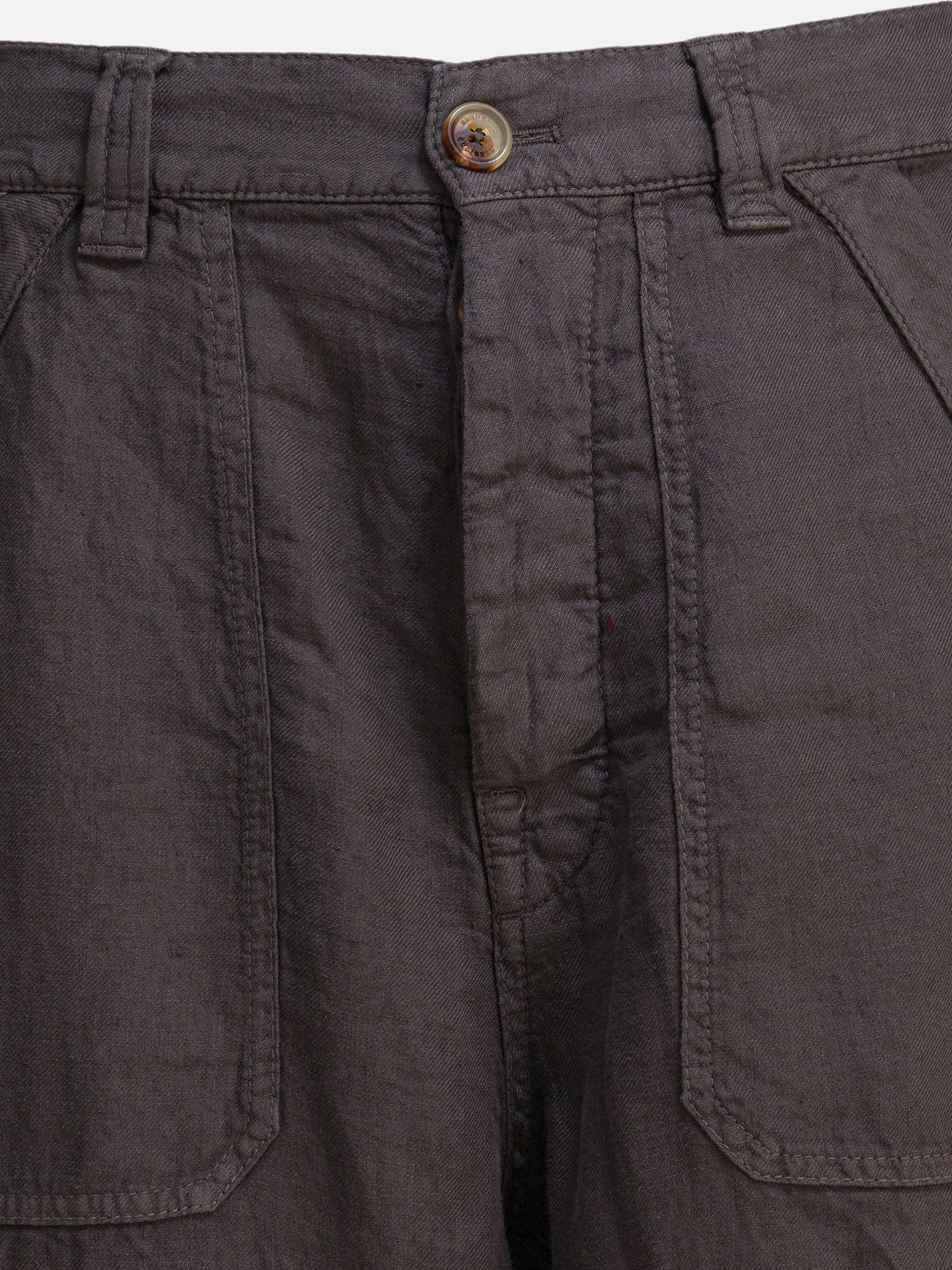 Pantaloni casual Solid colour  Marrone - Brunello Cucinelli Uomo | PDP | VIETTI Online Store | thumbnail_3