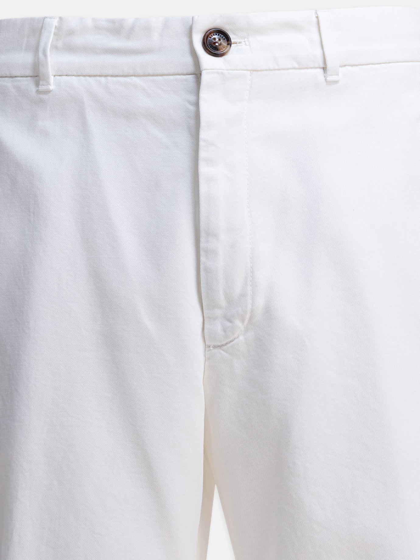Short cinque tasche Solid colour  Bianco - Brunello Cucinelli Uomo | PDP | VIETTI Online Store | Zoom-Modal_3
