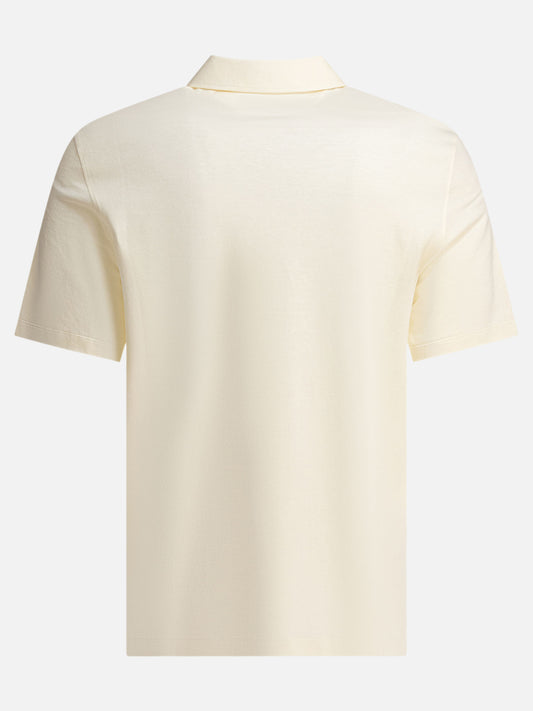 Polo con bottoni Solid colour  Beige - Brunello Cucinelli Uomo | VIETTI Online Store | 2
