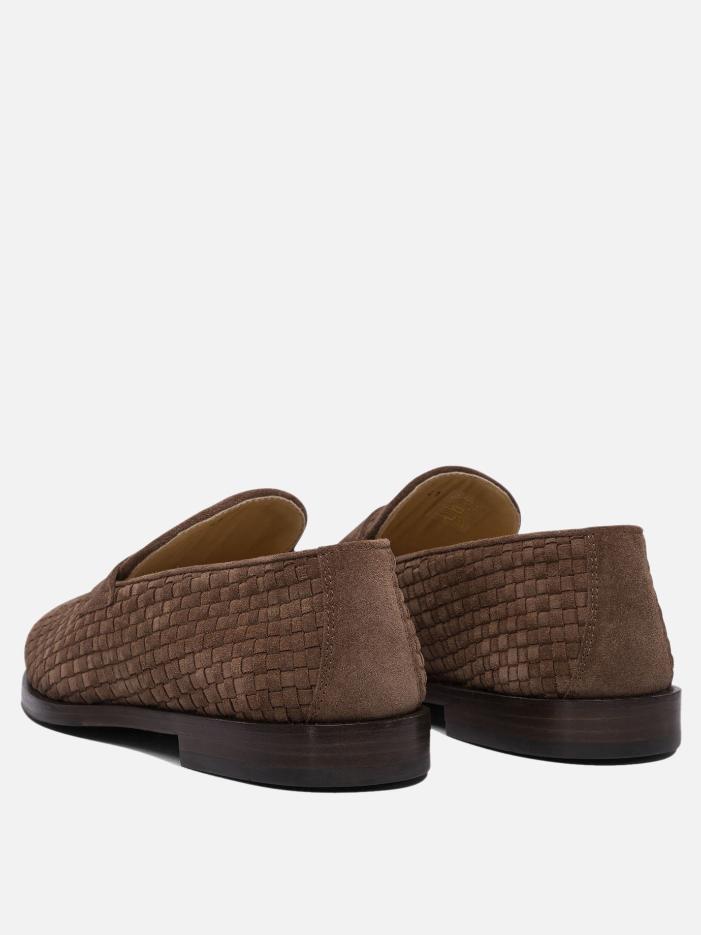 Loafers 100% leather - 80% rubber 20% leather  Brown - Brunello Cucinelli Men | PDP | VIETTI Online Store | thumbnail_4