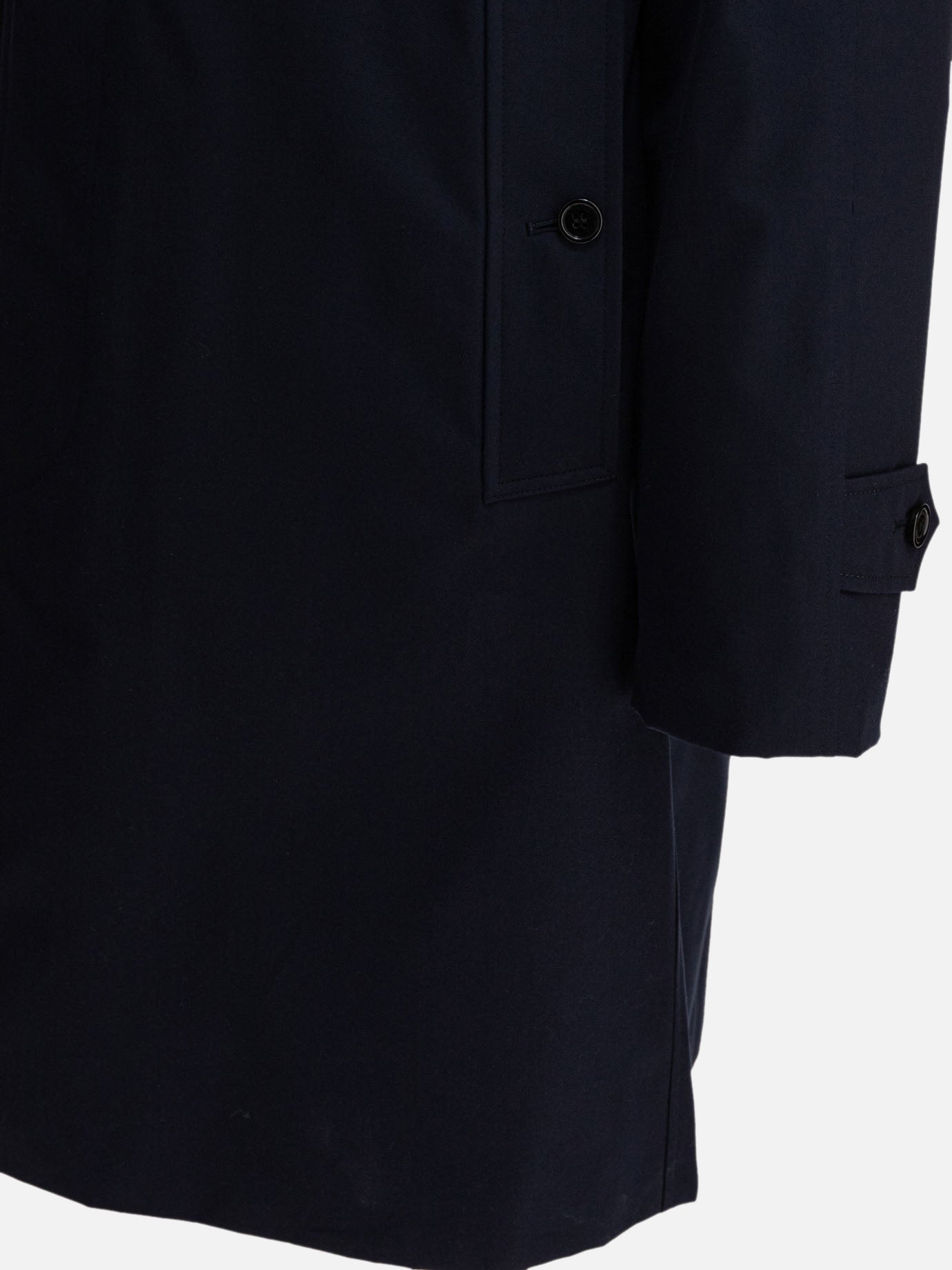 Burberry Cappotto &quot;Car Coat Heritage Camden&quot; 12858173_48 Blue thumbnail_4