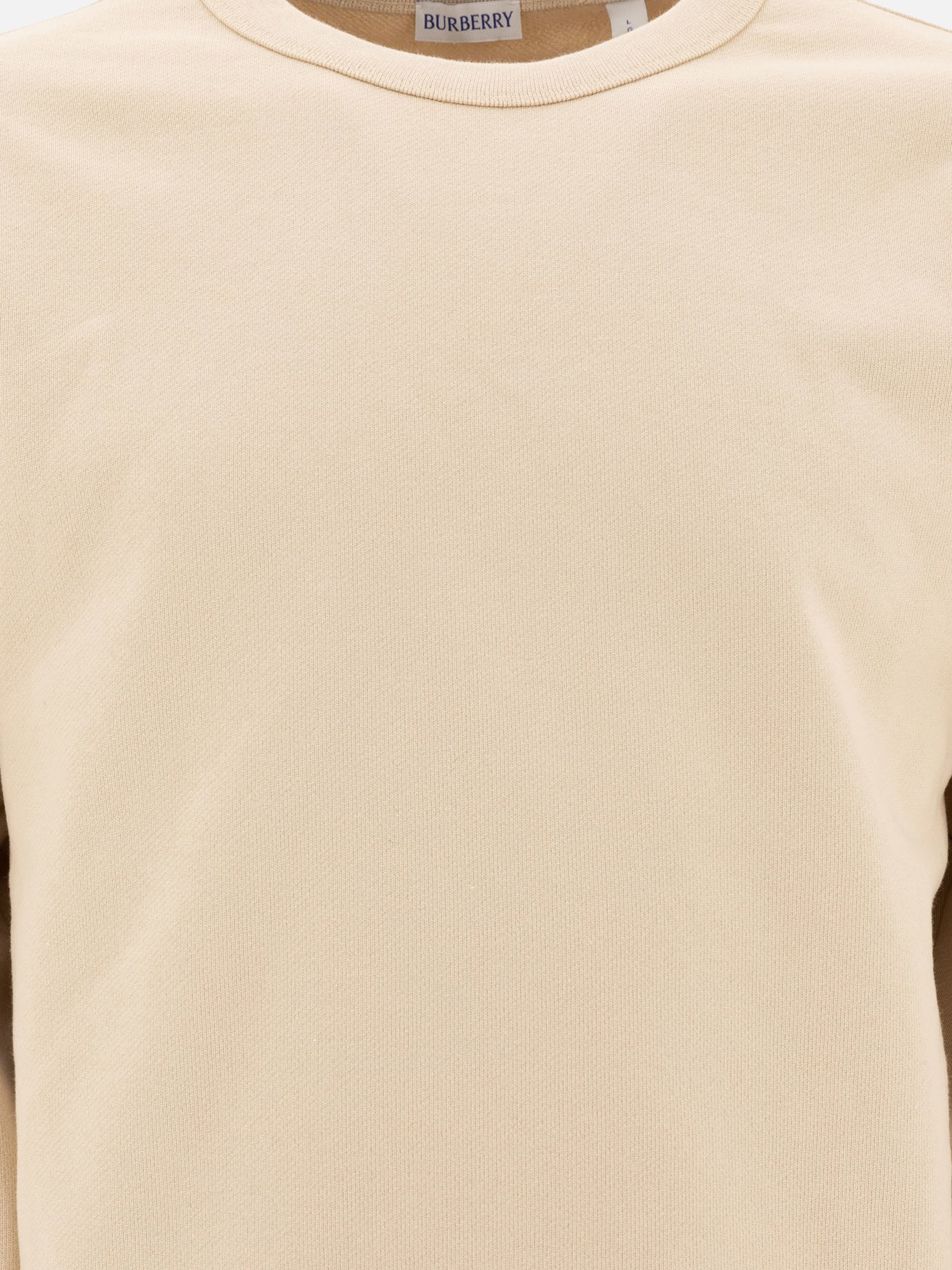 Felpe girocollo Solid colour  Beige - Burberry Uomo | PDP | VIETTI Online Store | Zoom-Modal_3

