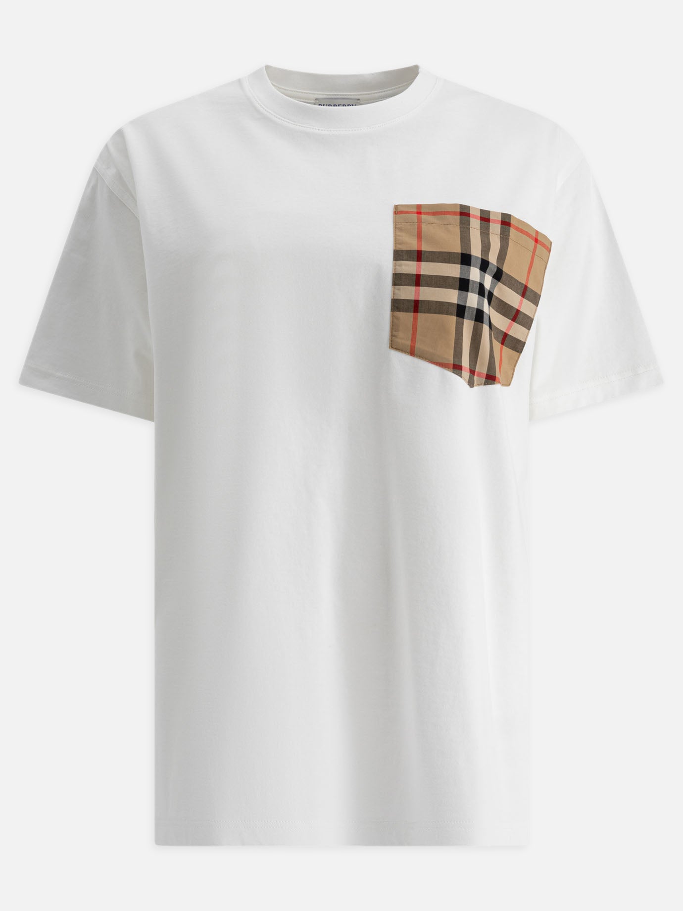 Burberry Cotton crew neck T-shirt White