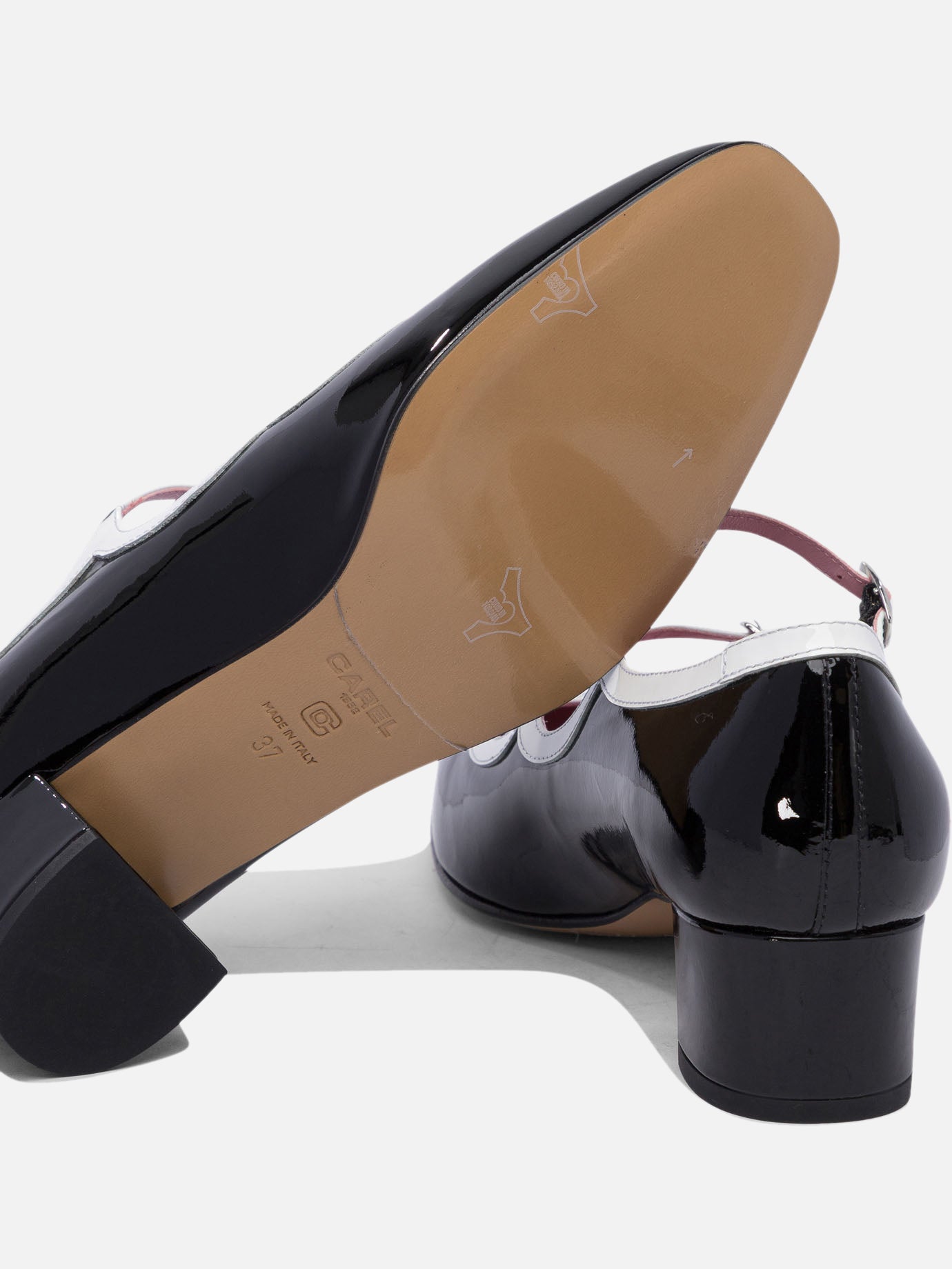 Mary Jane 100% calf leather - 100% calf leather  Nero - Carel Donna | PDP | VIETTI Online Store | thumbnail_5