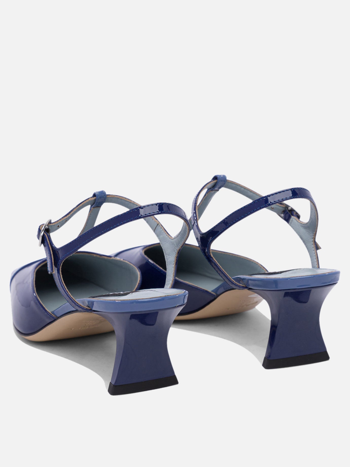 Sandali con tacco 100% calf leather - 100% calf  Blu - Carel Donna | PDP | VIETTI Online Store | Zoom-Modal_4
