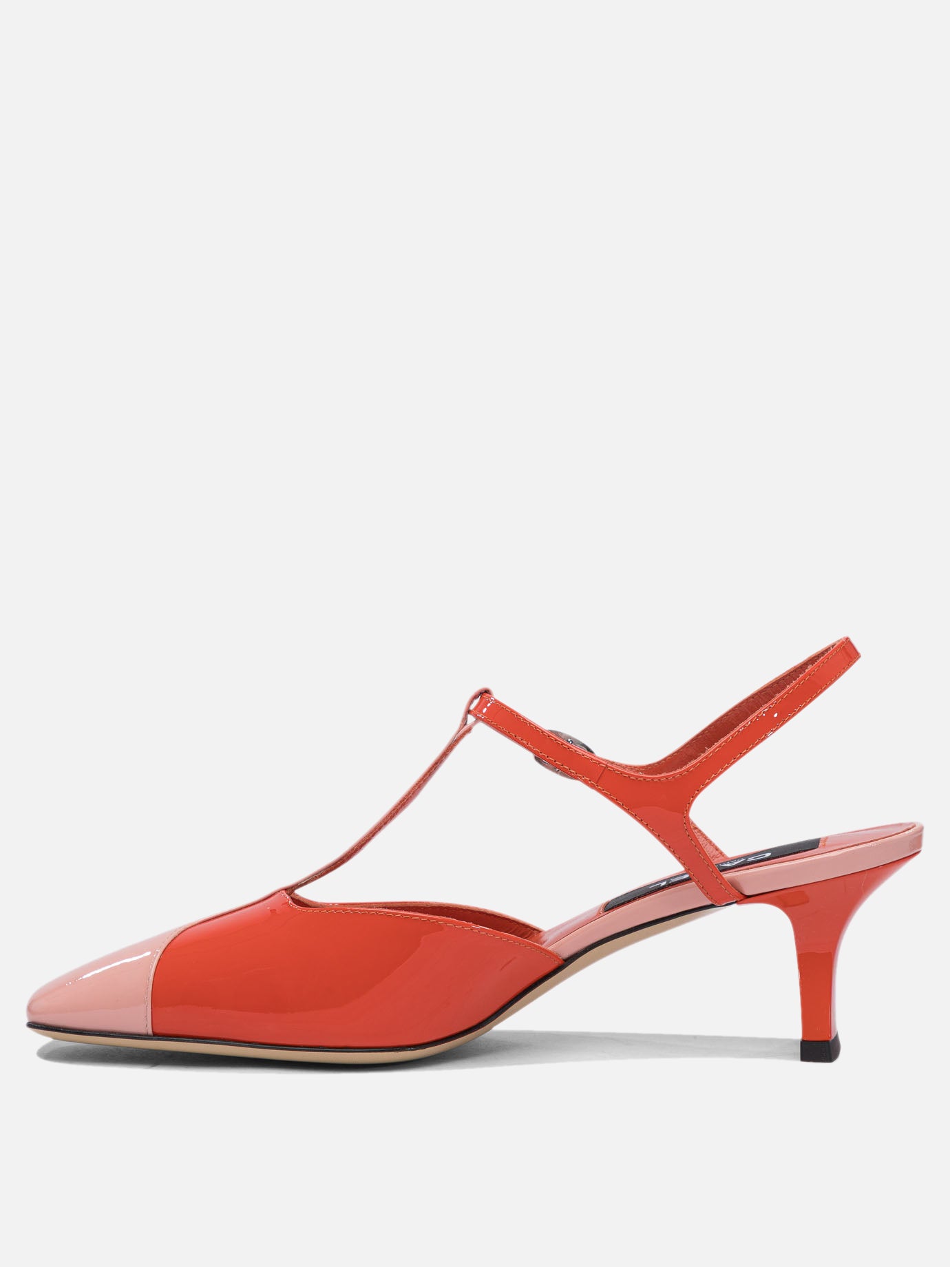 Sandali con tacco 100% calf leather - 100% calf  Rosso - Carel Donna | PDP | VIETTI Online Store | Zoom-Modal_3

