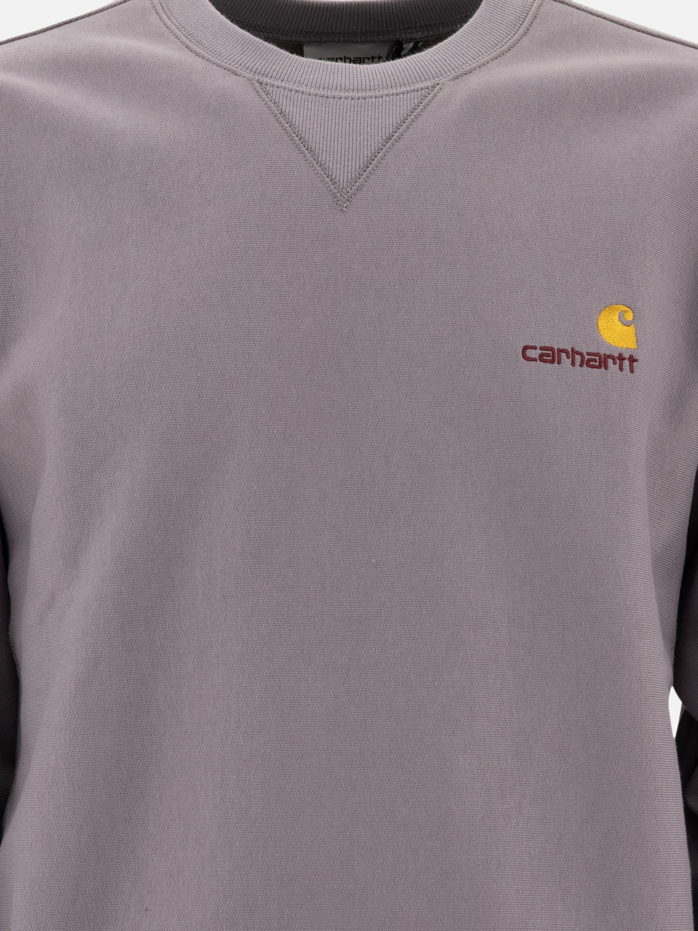 Carhartt WIP Felpa &quot;American Script&quot; 12843869_M Grey thumbnail_3