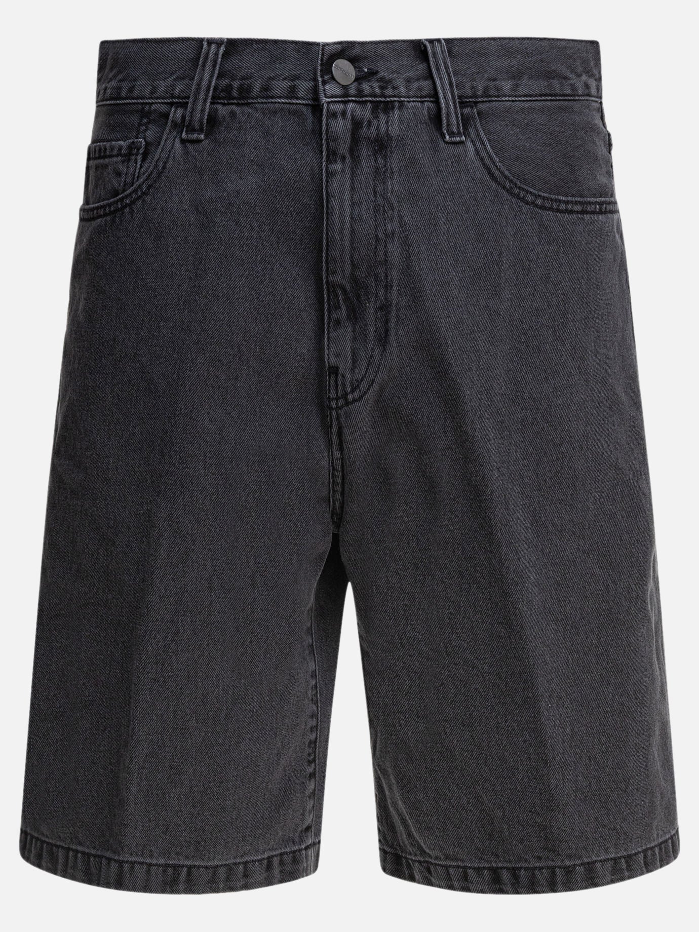 Five pockets shorts Denim  Black - Carhartt WIP Men | PDP | VIETTI Online Store | thumbnail