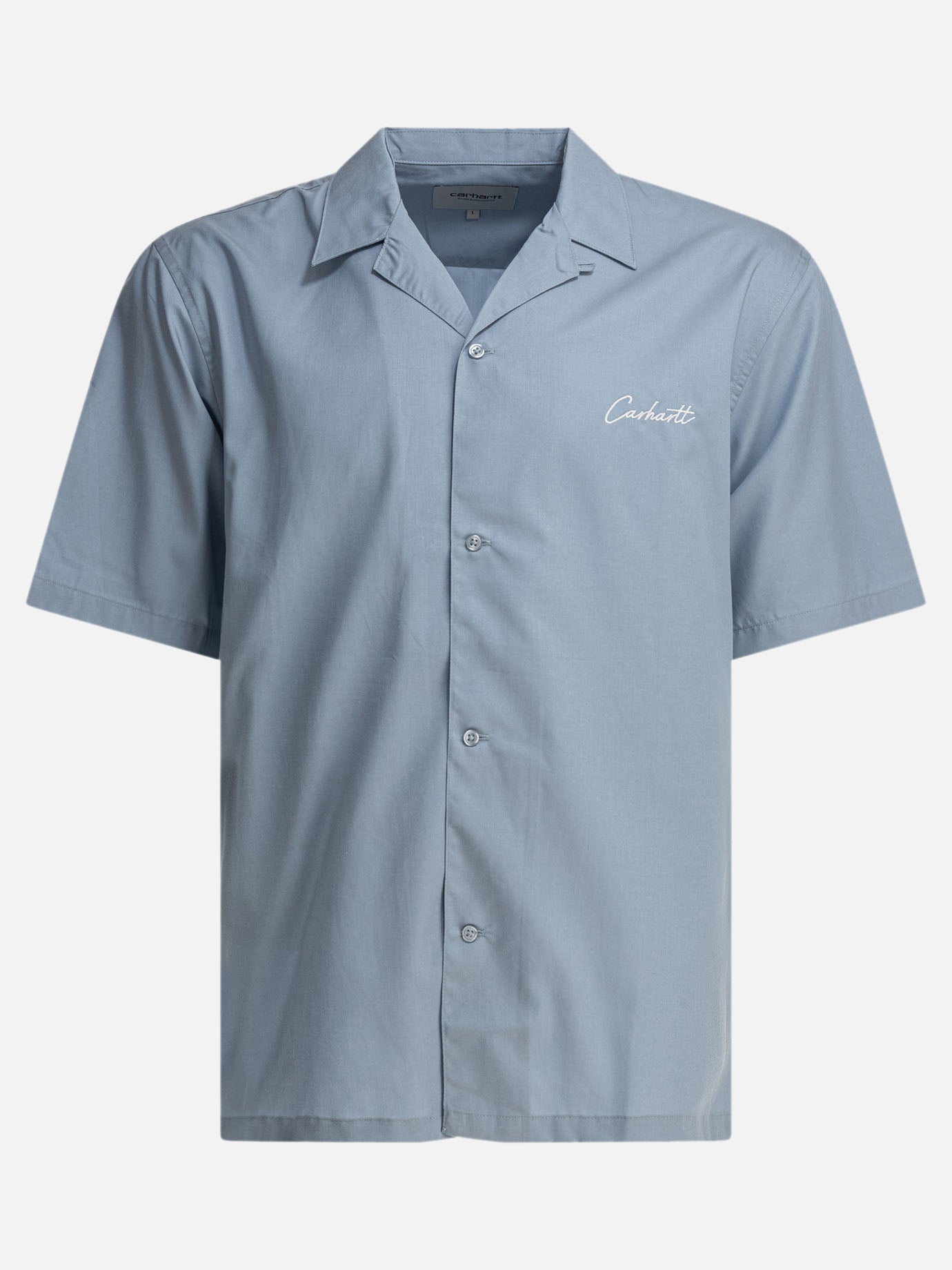 Carhartt WIP Camicia &quot;S/S Delray&quot; 12837283_S Light blue thumbnail_1