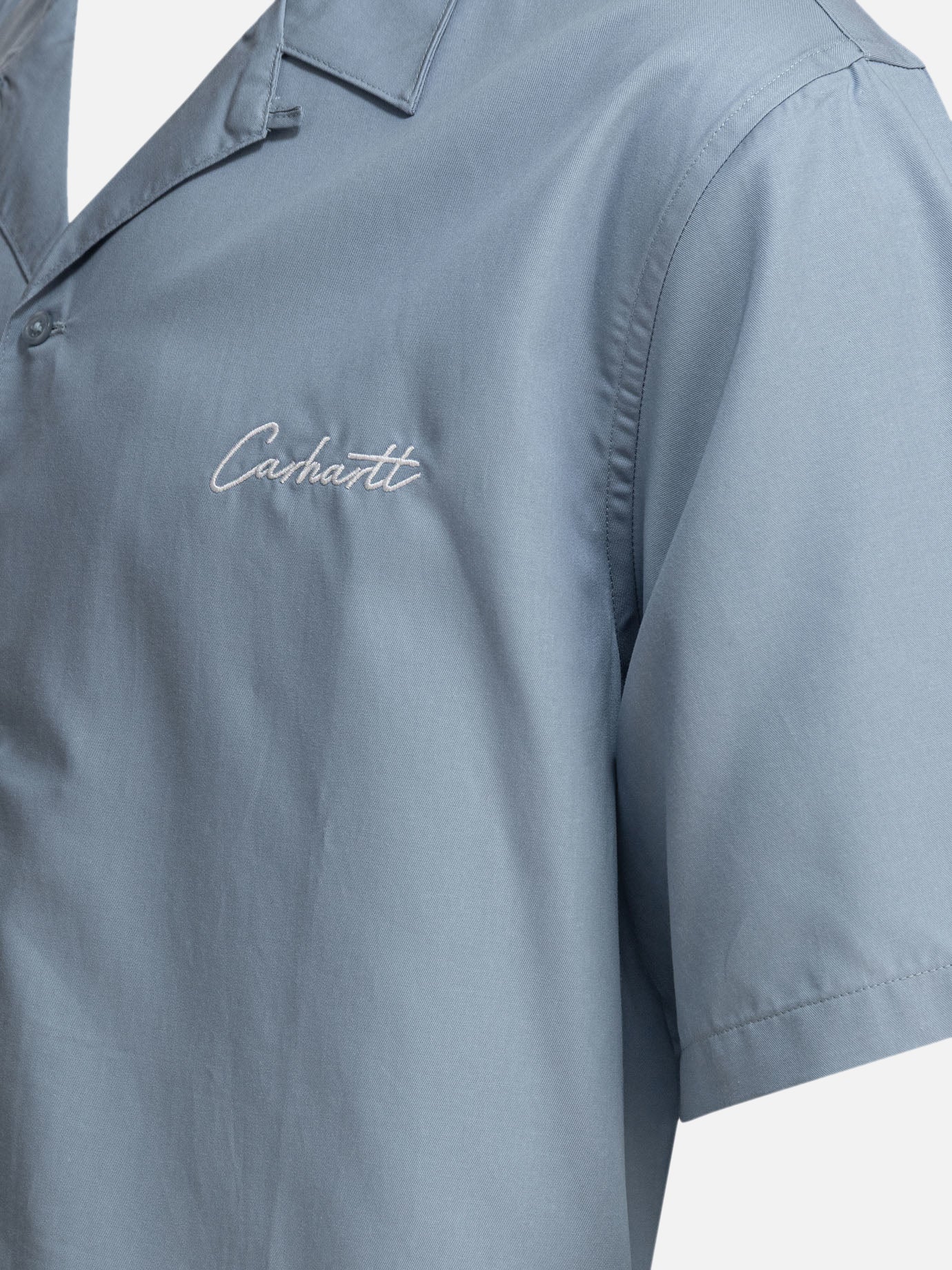 Carhartt WIP Camicia &quot;S/S Delray&quot; 12837283_S Light blue thumbnail_4