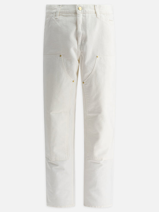 Carhartt WIP "Double Knee" trousers 19113473_32 White 1