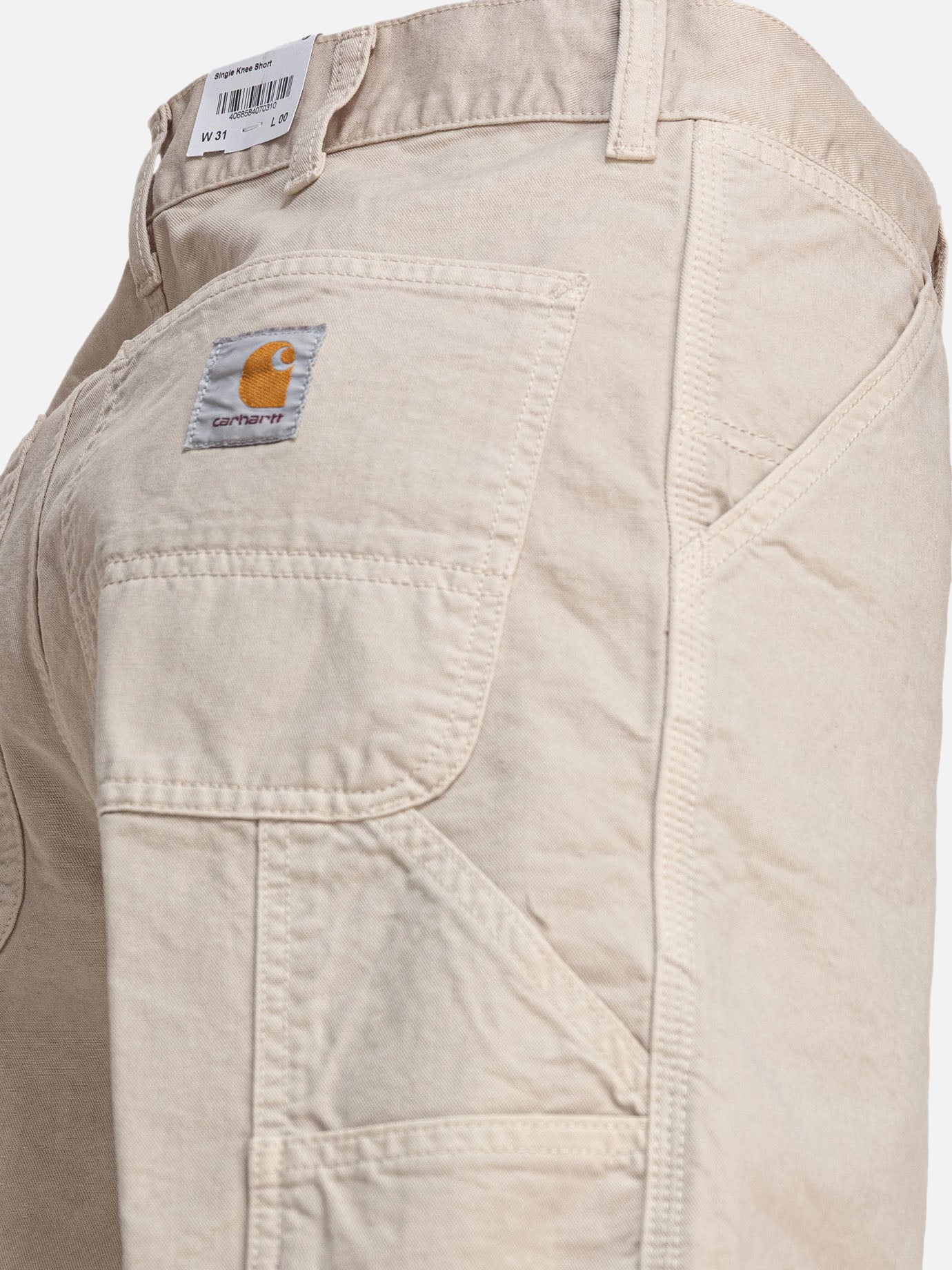 Utility shorts Solid colour  Beige - Carhartt WIP Men | PDP | VIETTI Online Store | thumbnail_4