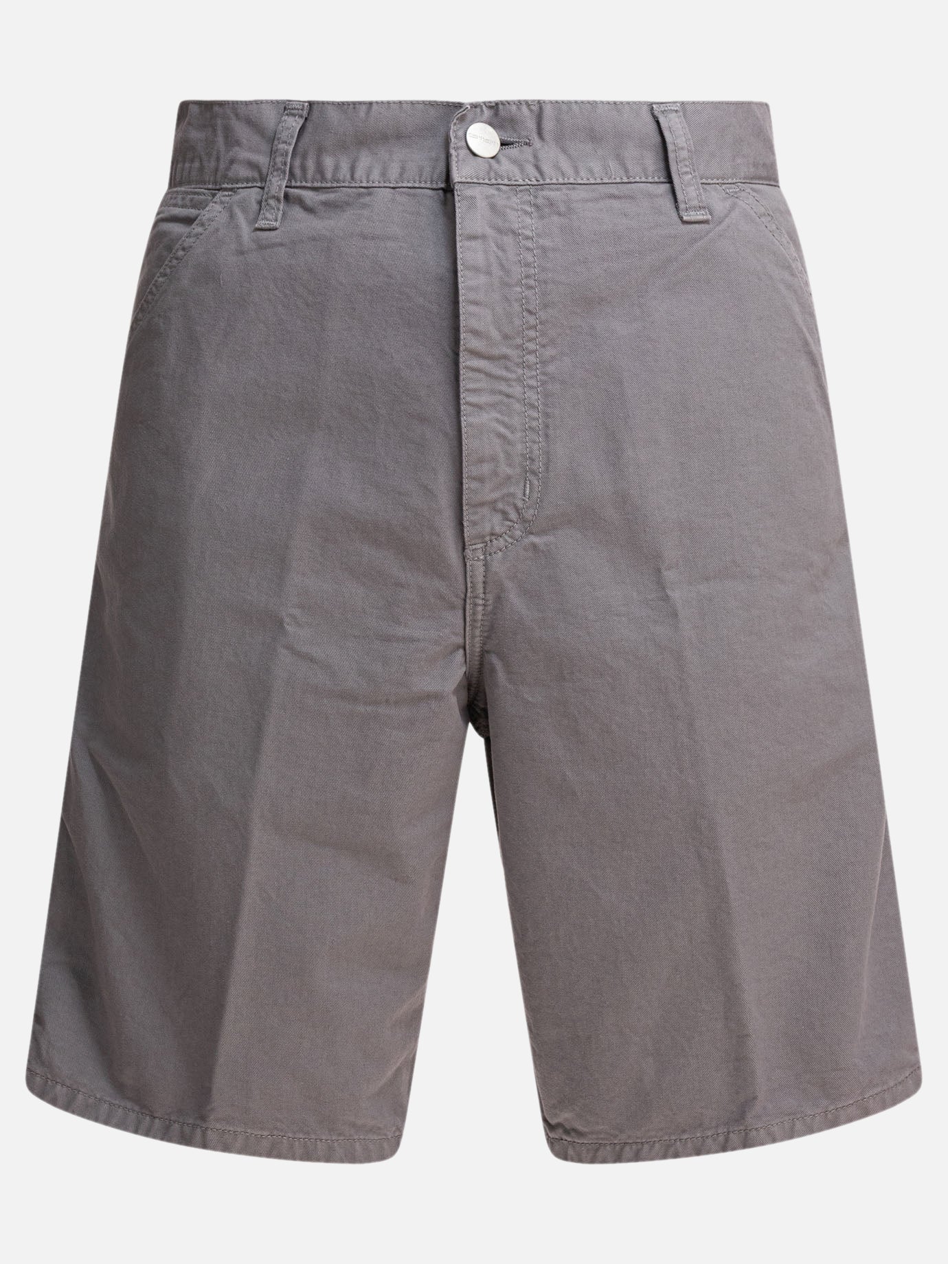 Utility shorts Solid colour  Grey - Carhartt WIP Men | PDP | VIETTI Online Store | Zoom-Modal

