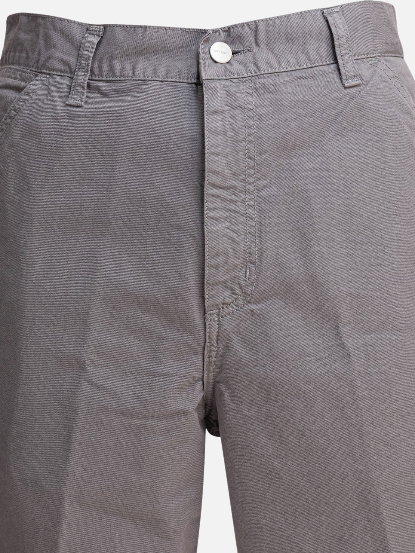 Utility shorts Solid colour  Grey - Carhartt WIP Men | PDP | VIETTI Online Store | thumbnail_3