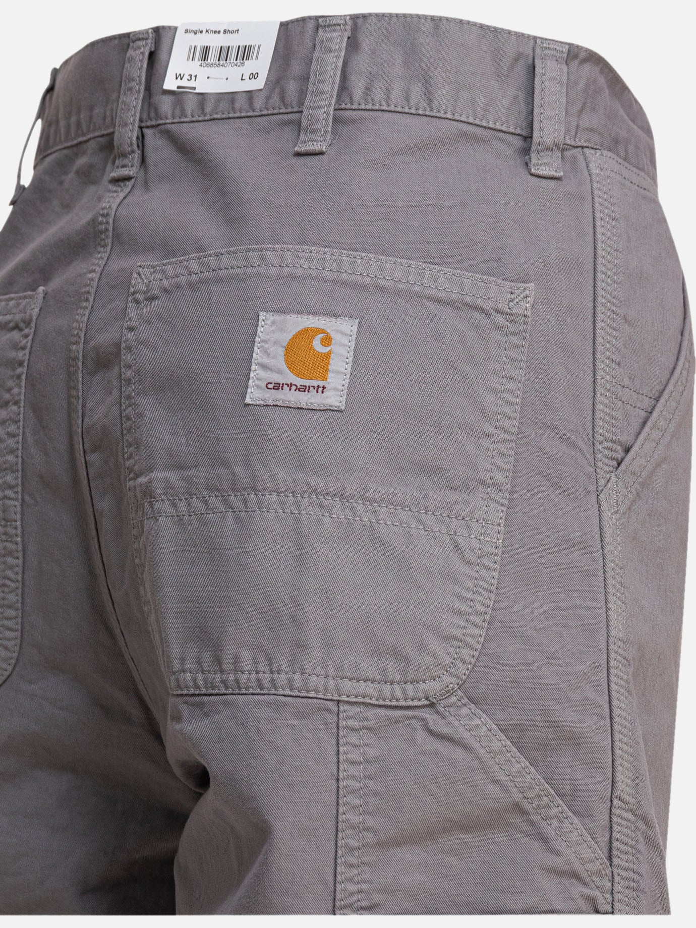 Utility shorts Solid colour  Grey - Carhartt WIP Men | PDP | VIETTI Online Store | thumbnail_4