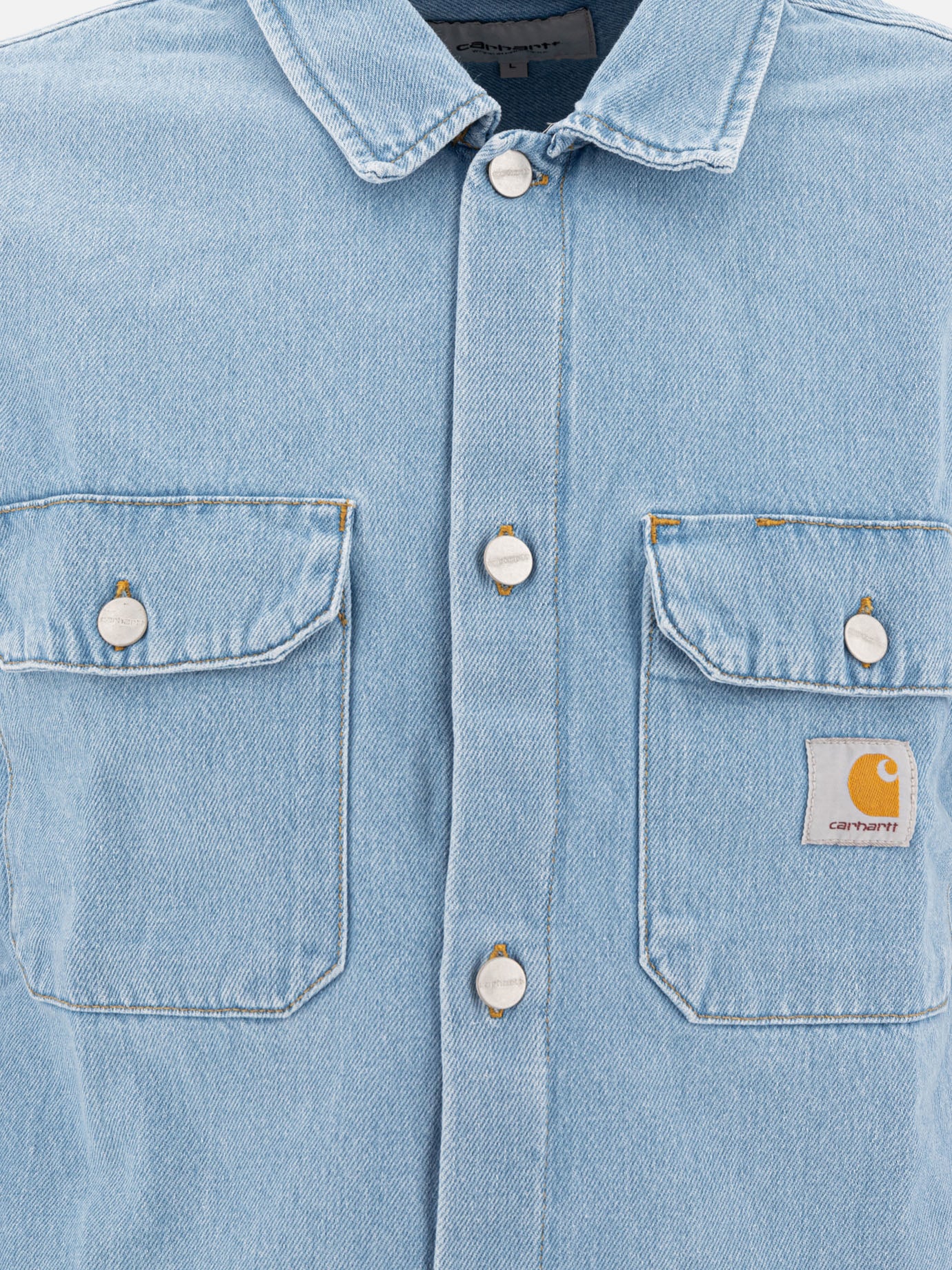 Carhartt WIP Overshirt &quot;Harvey&quot; 18273358_M Blue thumbnail_3