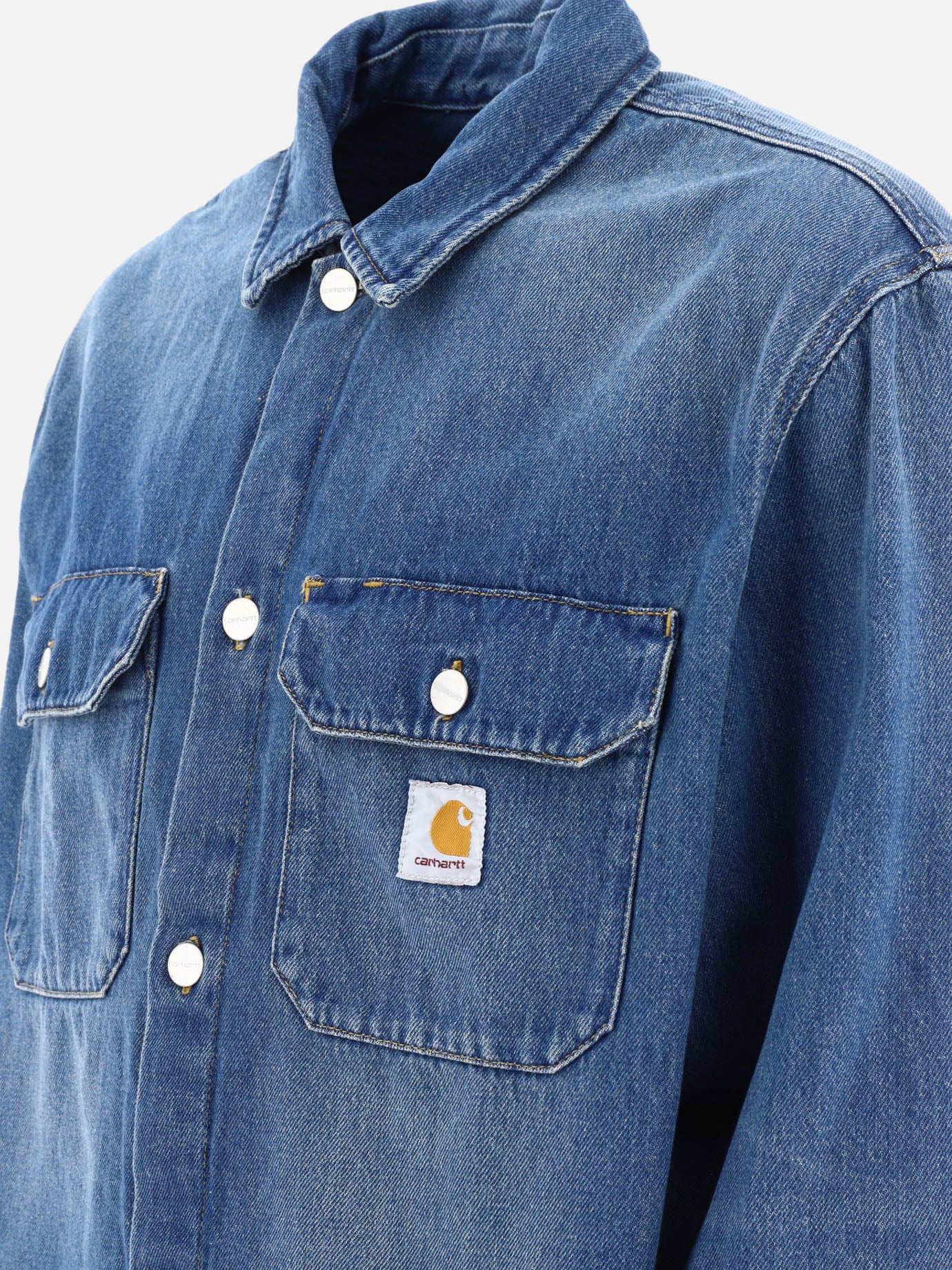 Carhartt WIP Overshirt &quot;Harvey&quot; 11249887_M Blue thumbnail_4