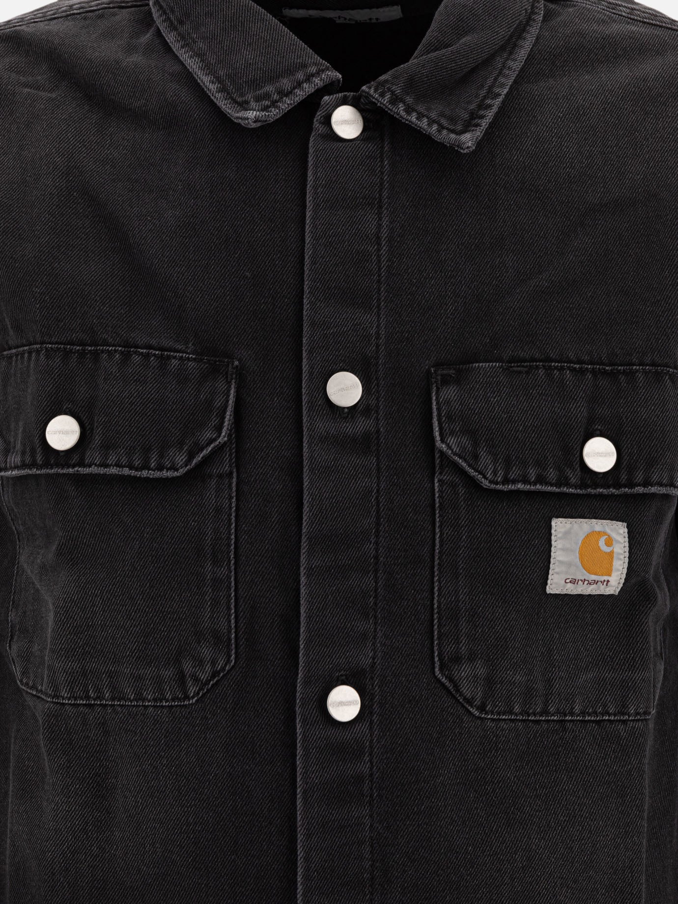 Overshirt jackets Logo  Black - Carhartt WIP Men | PDP | VIETTI Online Store | thumbnail_3