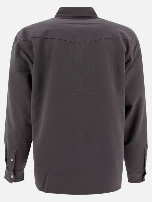 Carhartt WIP "L/S Santa Fe" shirt 17590580_S Grey 2