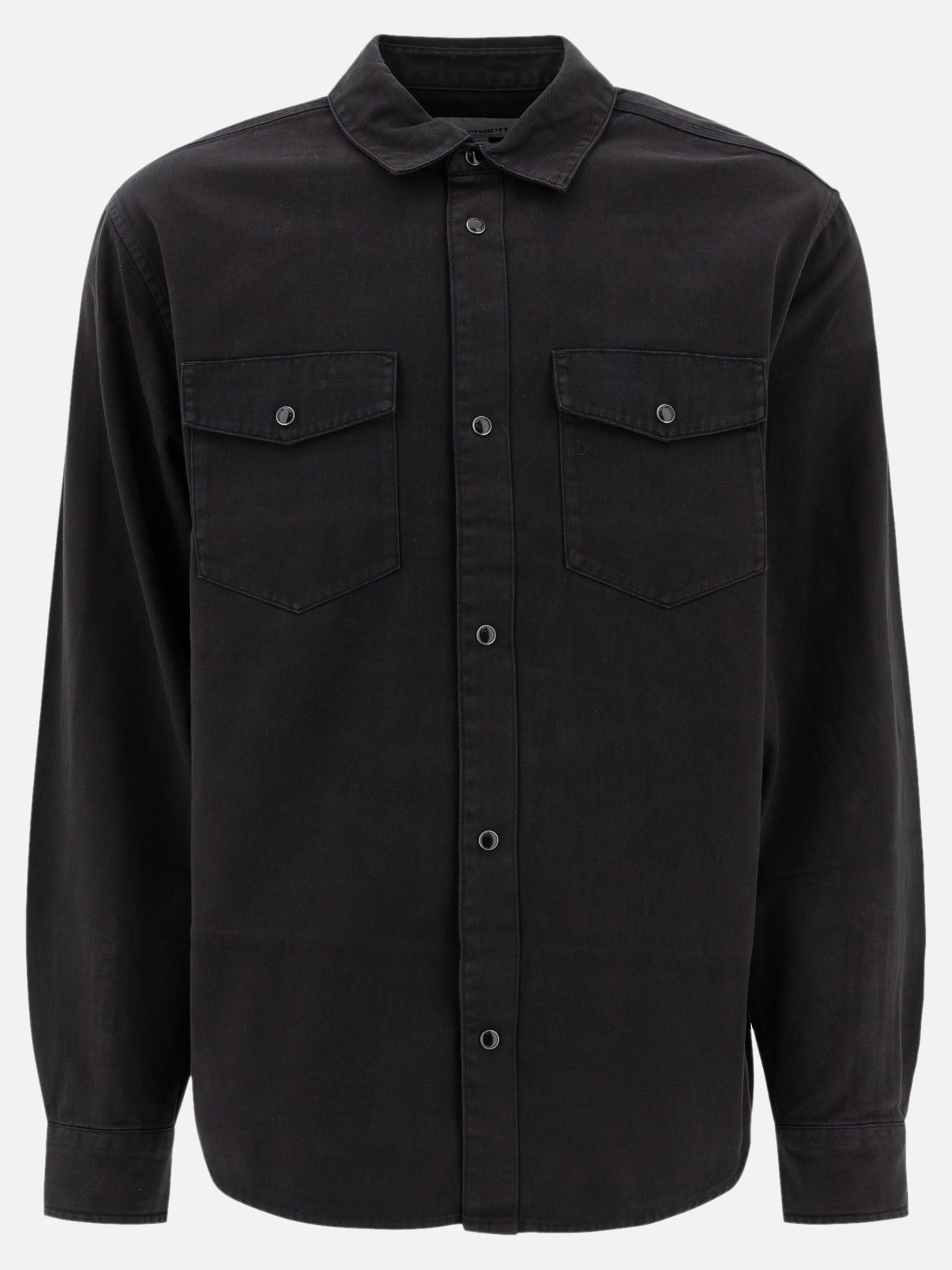 Carhartt WIP Camicia &quot;L/S Santa Fe&quot; 18391203_S Black thumbnail_1