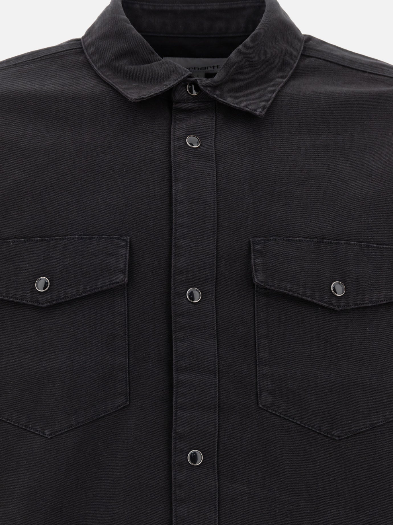 Carhartt WIP Camicia &quot;L/S Santa Fe&quot; 18391203_S Black thumbnail_3