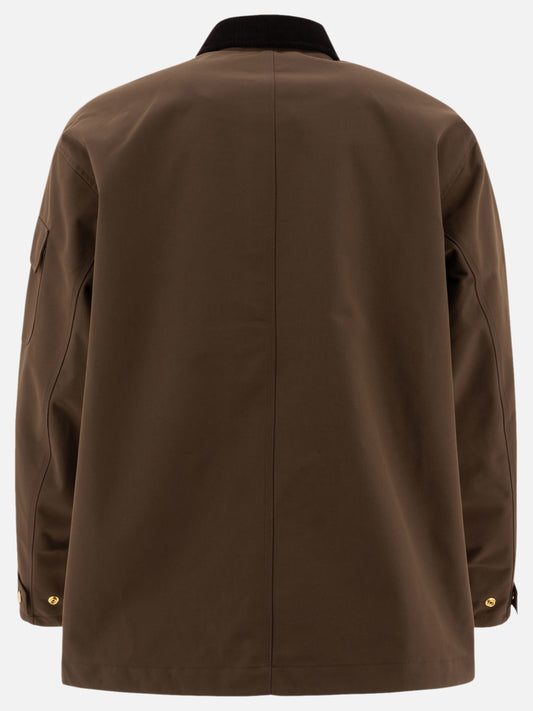 Giacche leggere & Trapuntate Logo  Marrone - Carhartt WIP Uomo | PLP | VIETTI Online Store | 2
