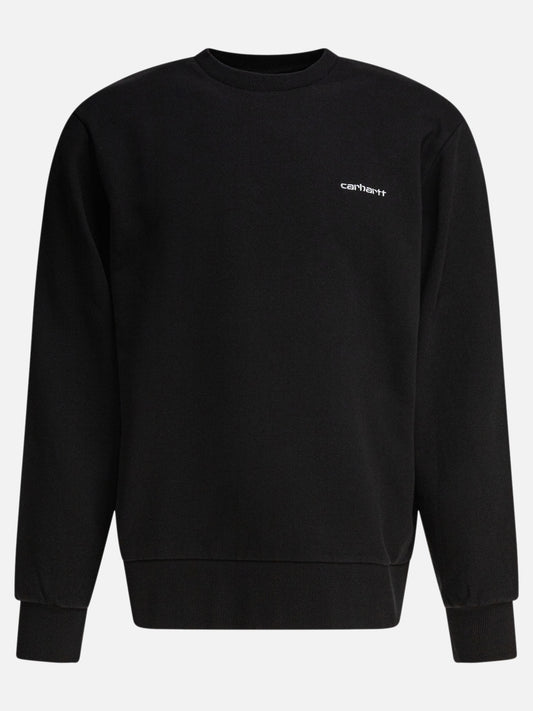 Carhartt WIP "Script Embroidery" sweatshirt 19243579_S Black 1