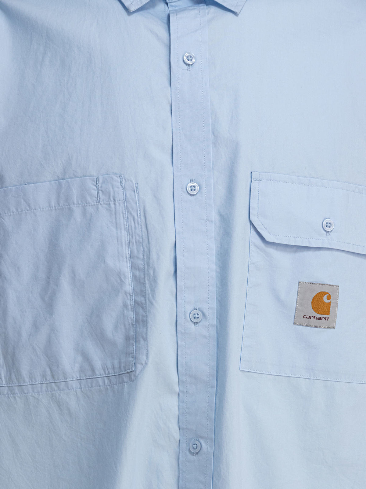 Carhartt WIP "L/S Irwin" shirt Light blue