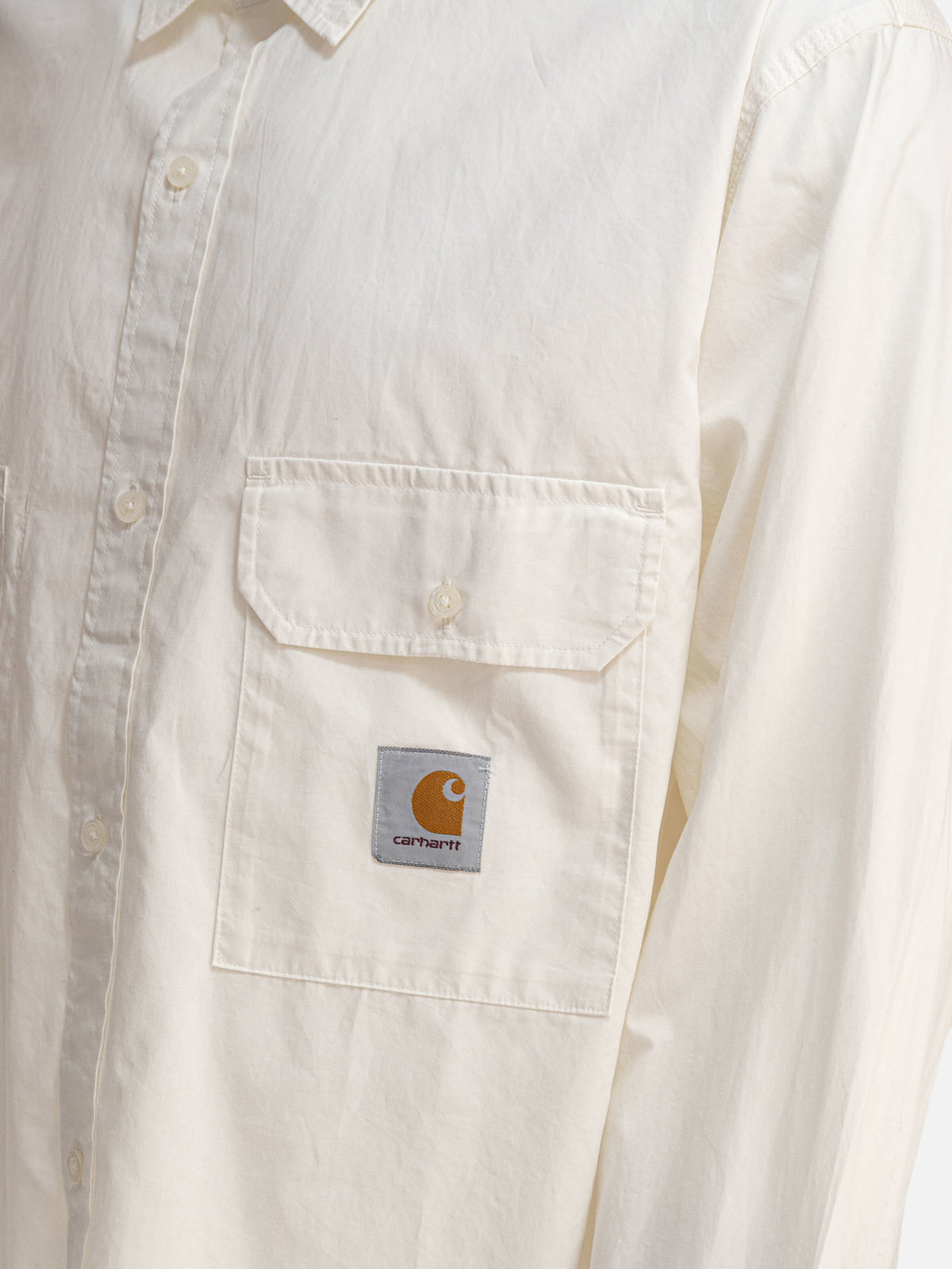 Carhartt WIP "L/S Irwin" shirt Beige - VIETTI