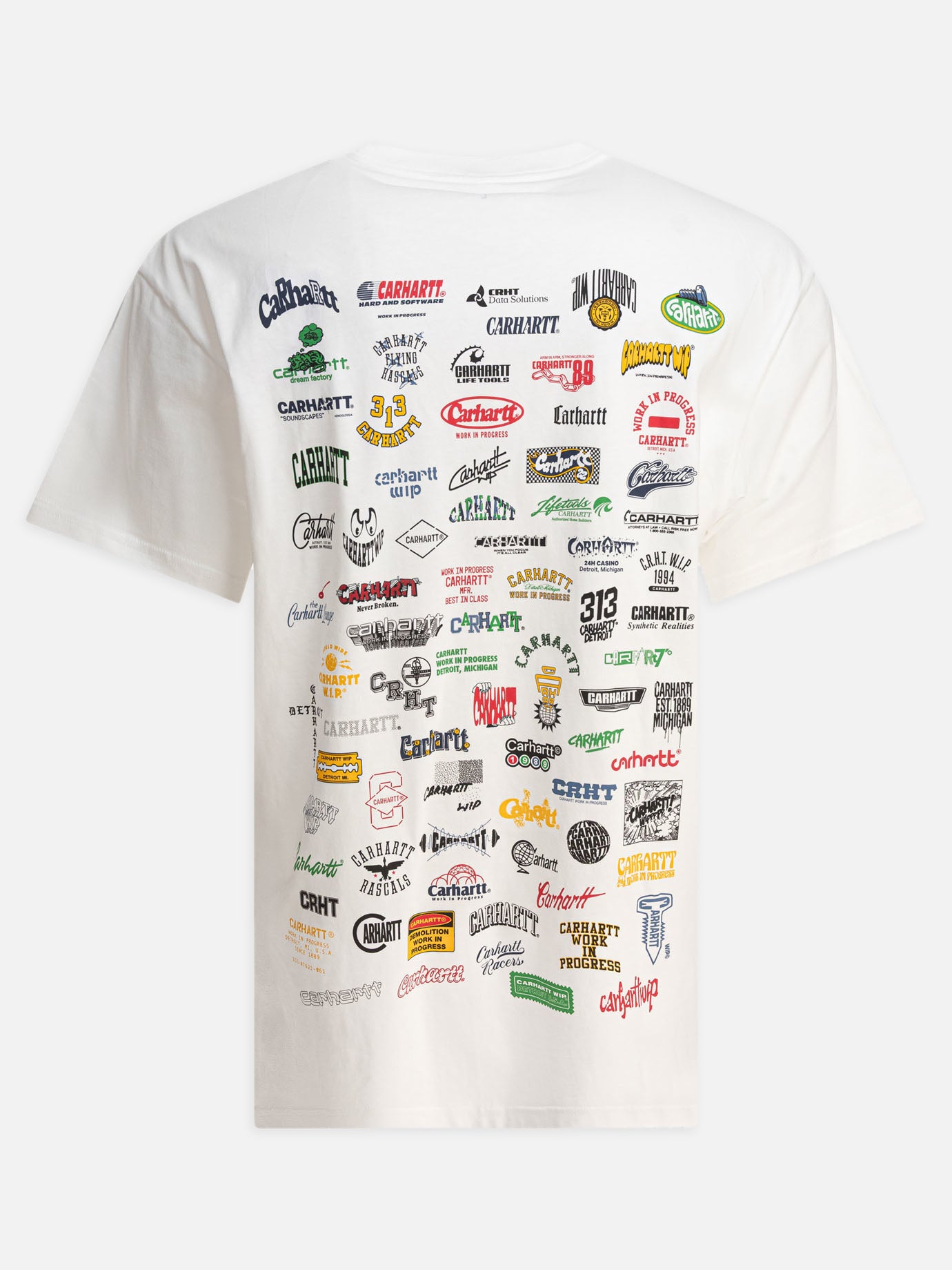 T-shirt girocollo Logo  Bianco - Carhartt WIP Uomo | PDP | VIETTI Online Store | thumbnail_2