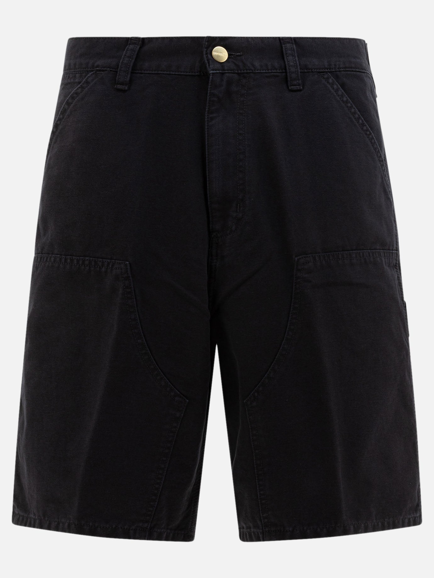 Utility shorts Solid colour  Black - Carhartt WIP Men | PDP | VIETTI Online Store | Zoom-Modal
