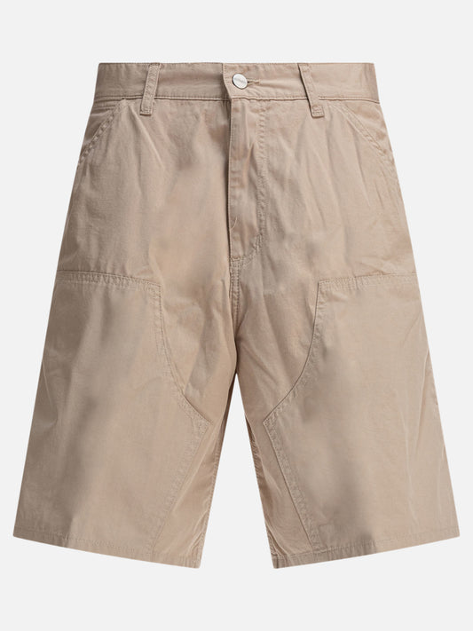 Carhartt WIP "Double Knee" Shorts Beige

