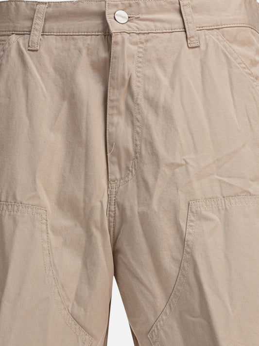 Carhartt WIP "Double Knee" Shorts Beige

