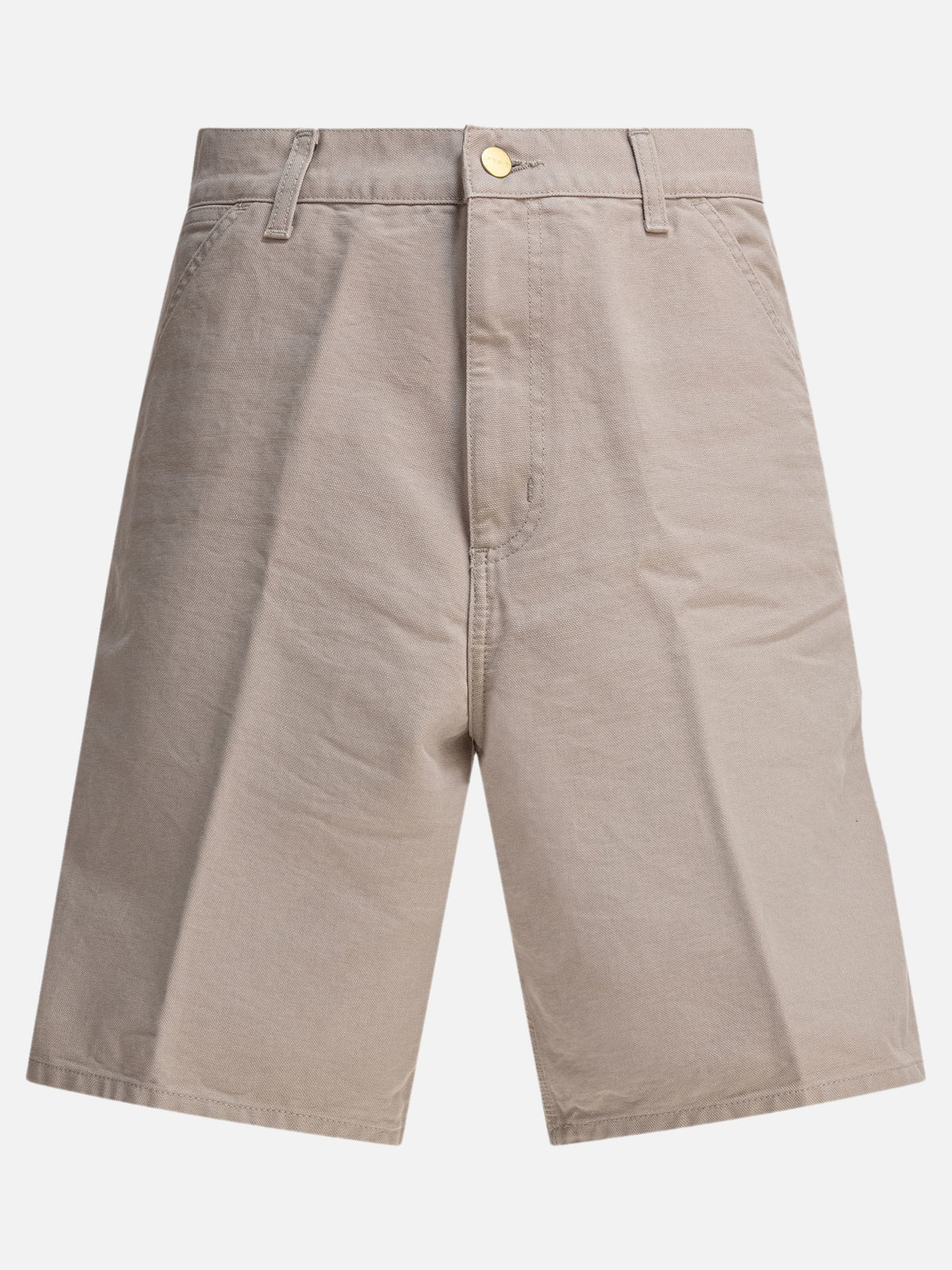 Carhartt WIP "Single Knee" Shorts Beige