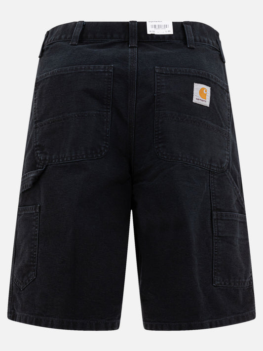 Utility shorts Solid colour  Black - Carhartt WIP Men | PLP | VIETTI Online Store | 2
