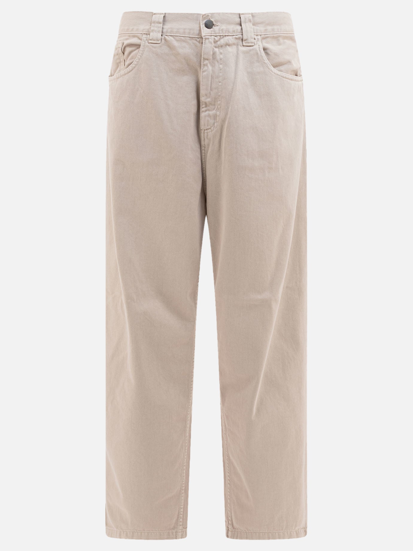 Wide-leg jeans Solid colour  Beige - Carhartt WIP Men | PDP | VIETTI Online Store | thumbnail