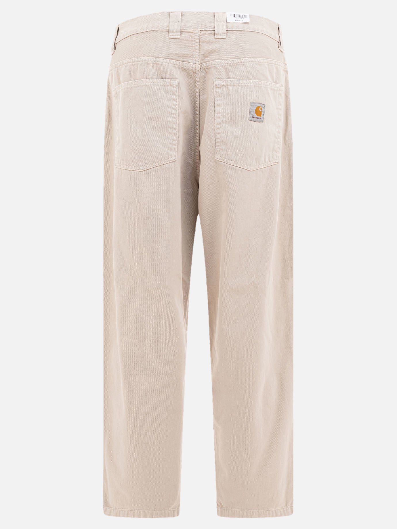 Wide-leg jeans Solid colour  Beige - Carhartt WIP Men | PDP | VIETTI Online Store | Zoom-Modal_2
