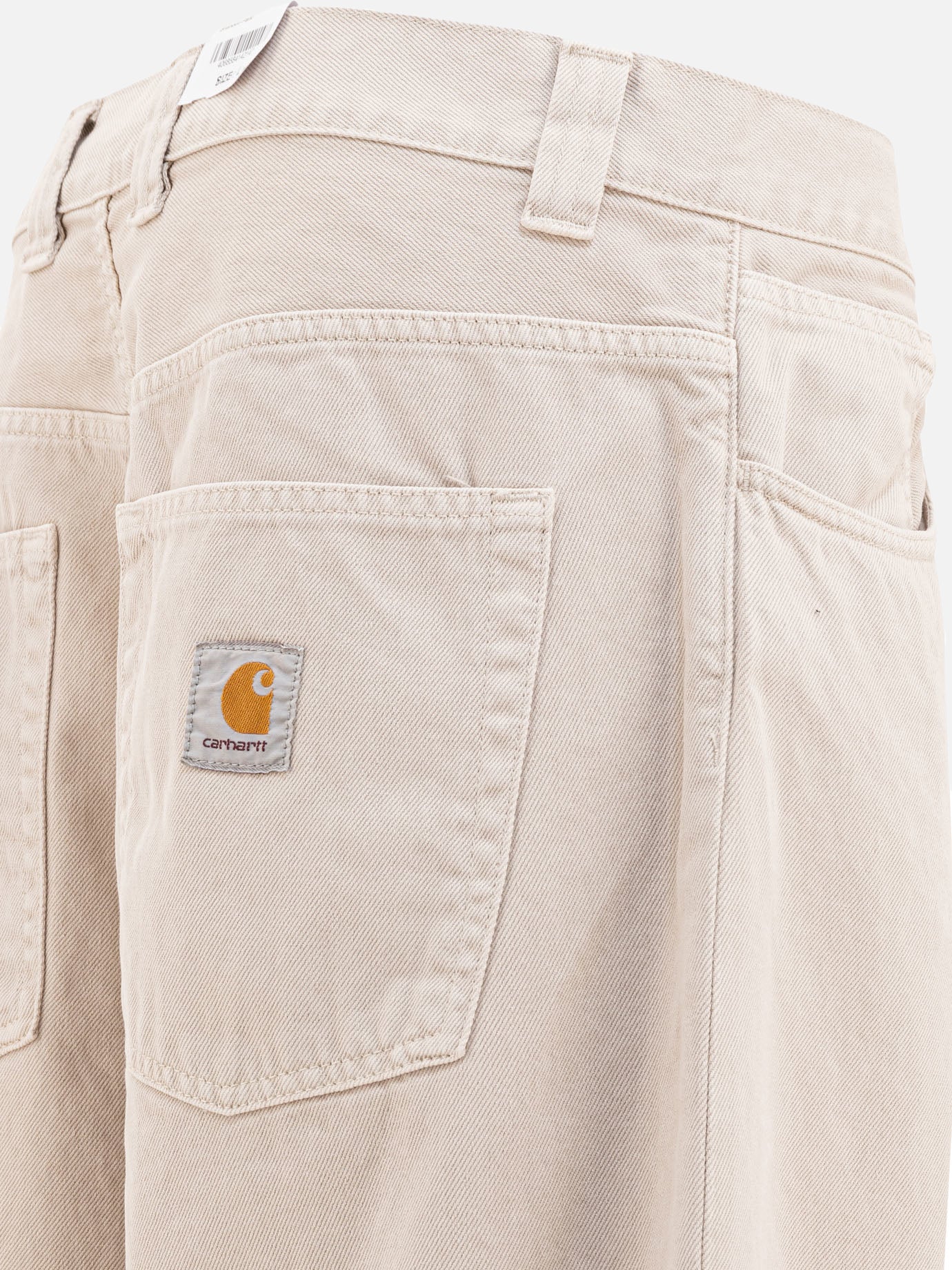 Wide-leg jeans Solid colour  Beige - Carhartt WIP Men | PDP | VIETTI Online Store | thumbnail_4