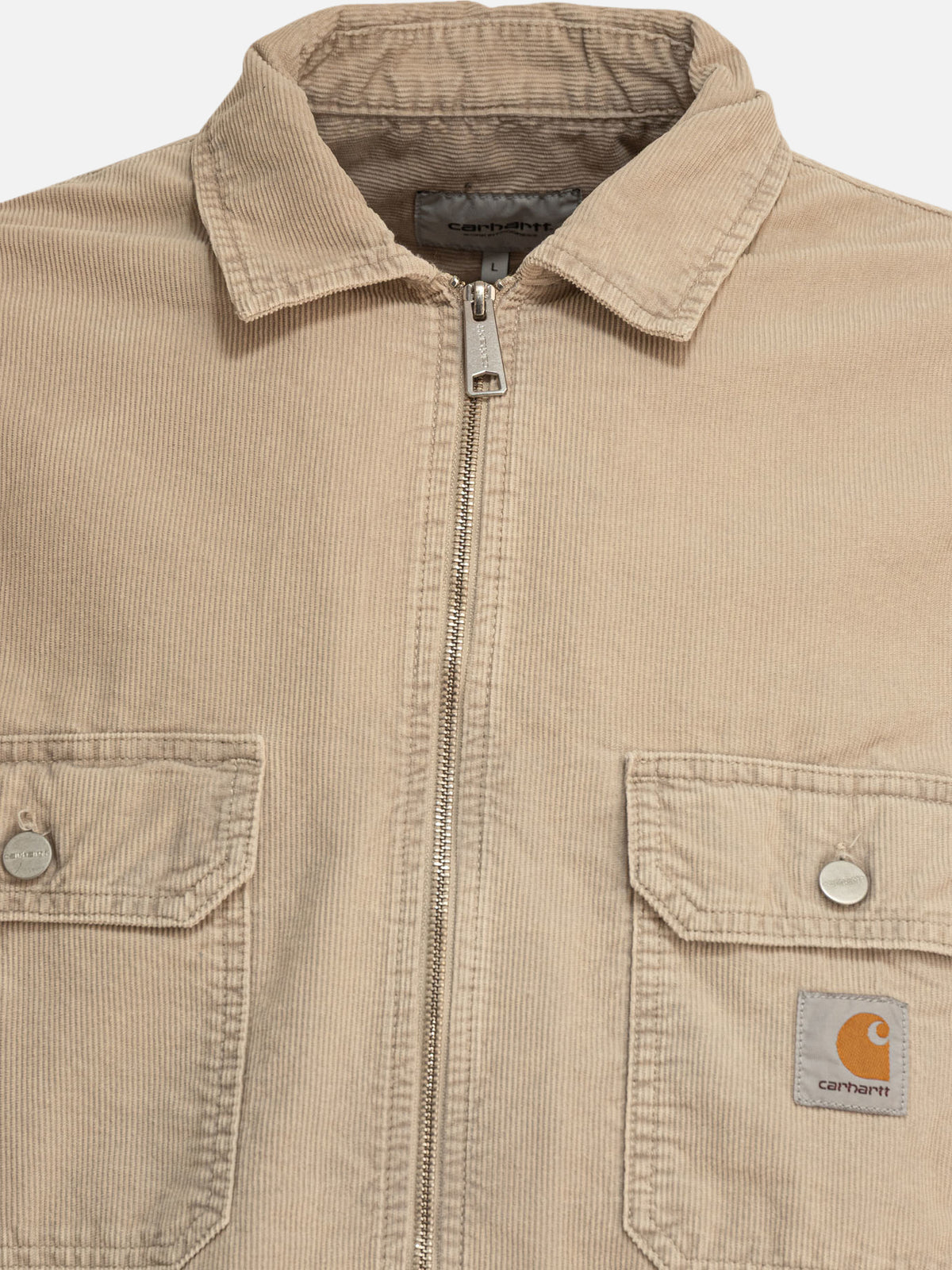 Carhartt WIP "Reynold" overshirt jacket Beige