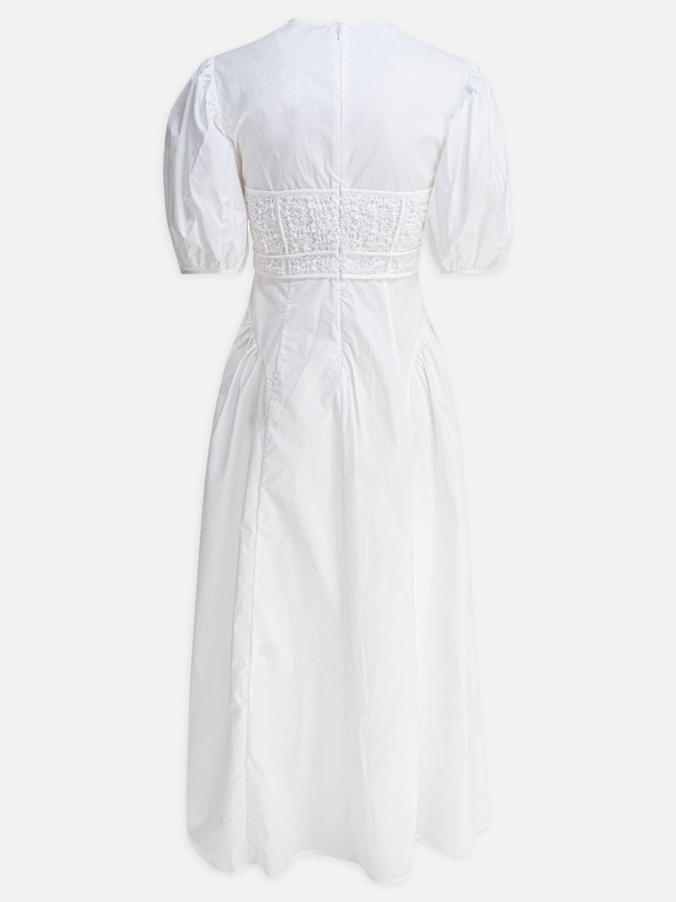 Long dresses Embroidered  White - Cecilie Bahnsen Women | PDP | VIETTI Online Store | Zoom-Modal_2
